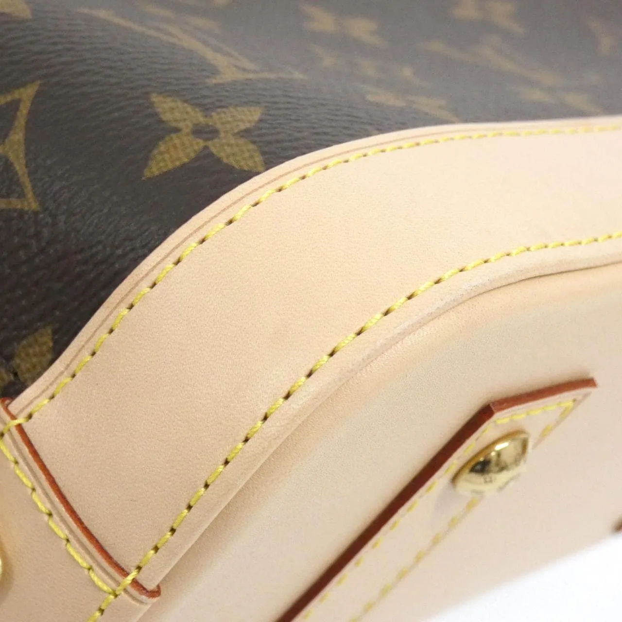 LOUIS VUITTON Alma M53152 Handbag Monogram Black Monogram - Thumbnail 2