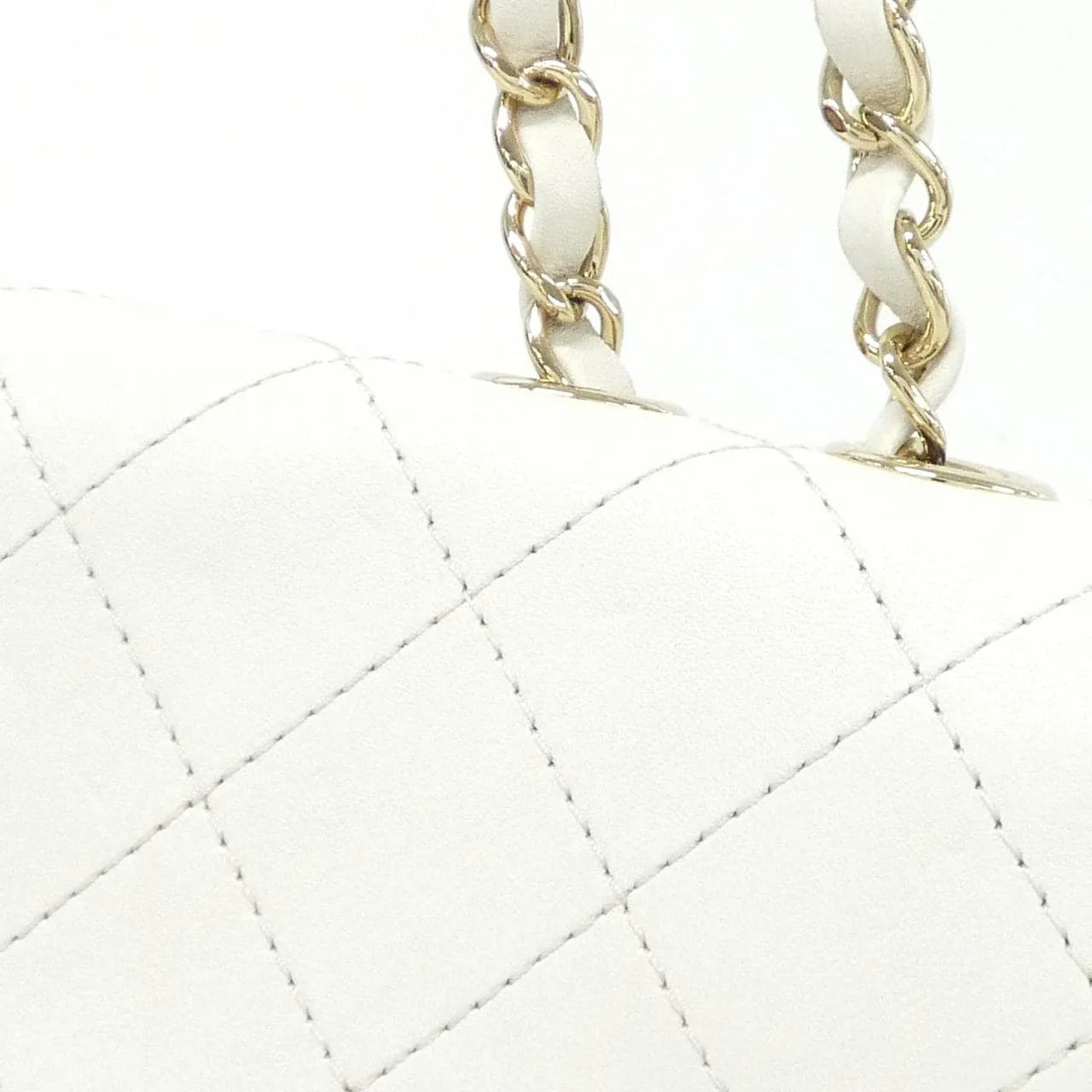 CHANEL AS0560 Shoulder 白色 中古品A - 縮圖 5