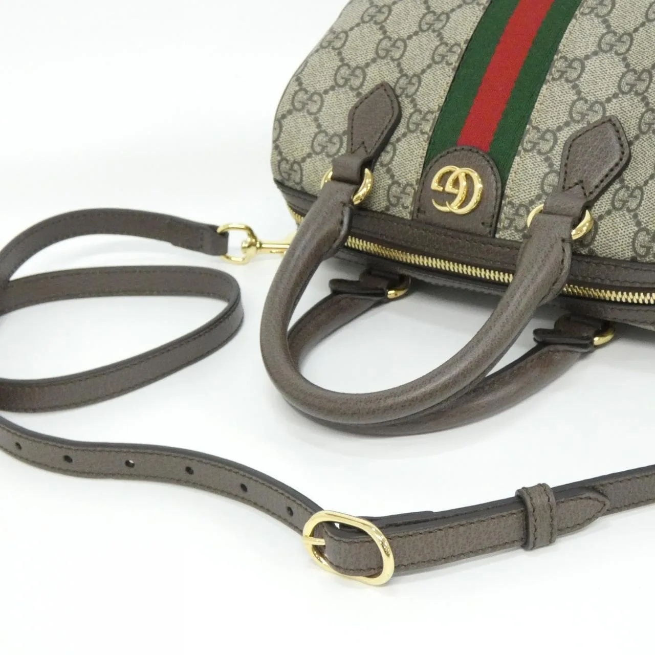 GUCCI 772053 96IWG Boston Canvas Black Canvas - Thumbnail 5
