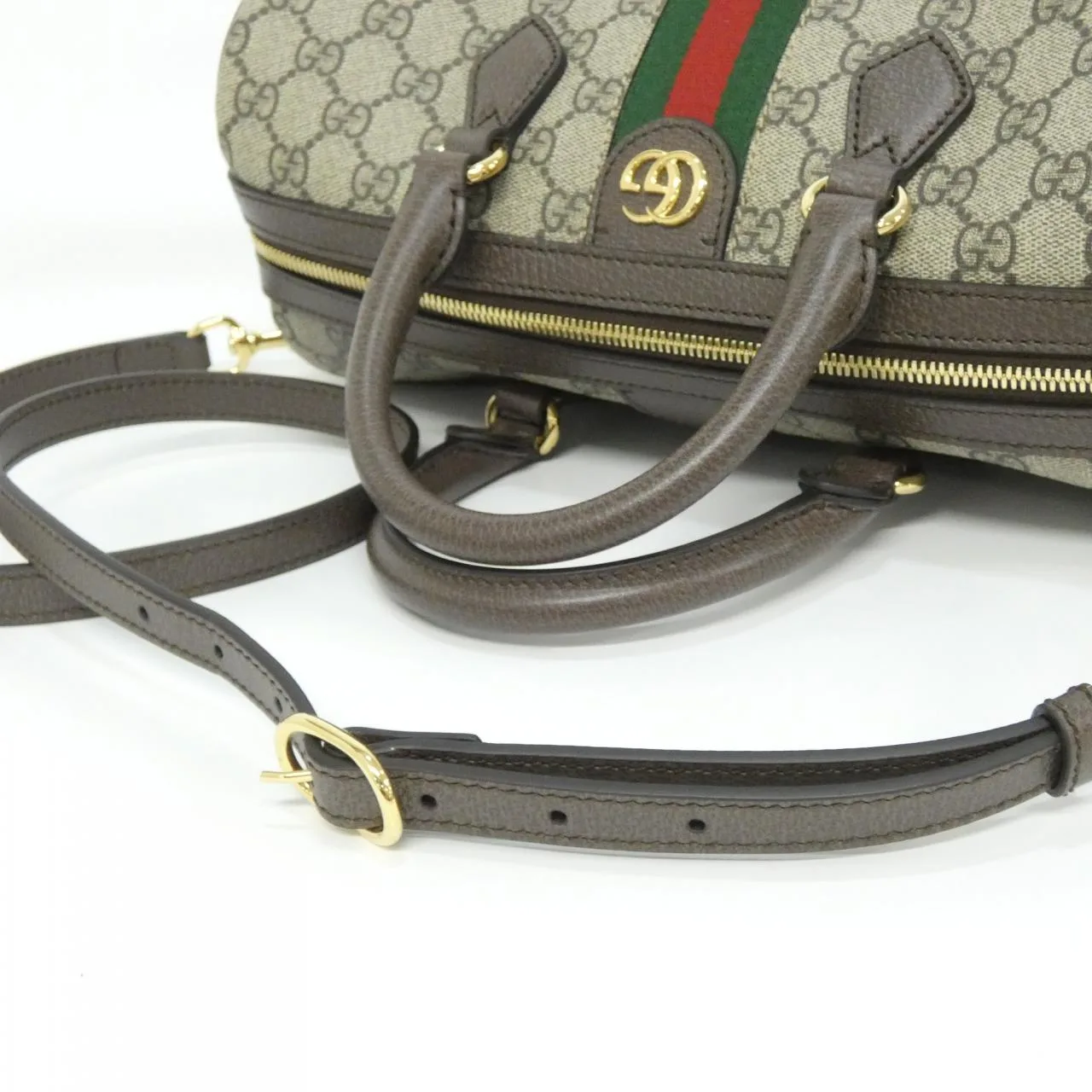 GUCCI 772065 96IWG Boston Canvas Black Canvas - Thumbnail 6