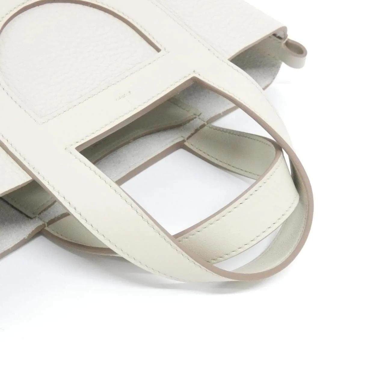 HERMES 084274CK Handbag Clemence Black Clemence Leather Rank A - Thumbnail 4