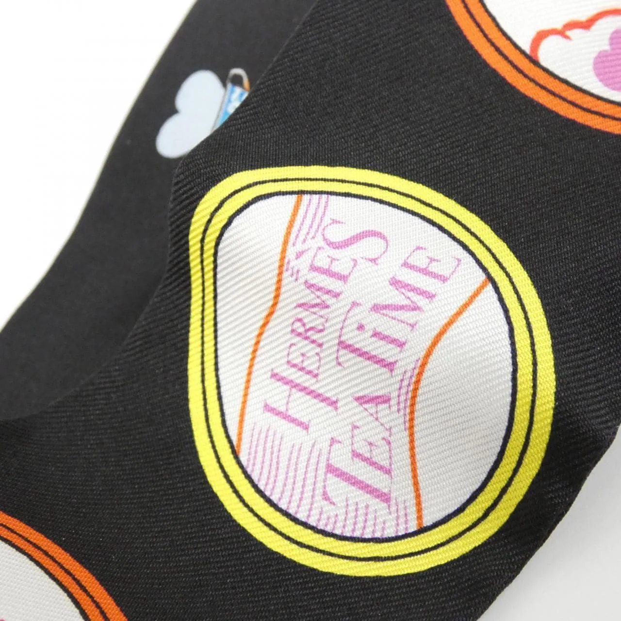 HERMES 063782S Scarf Black Rank A - Thumbnail 3