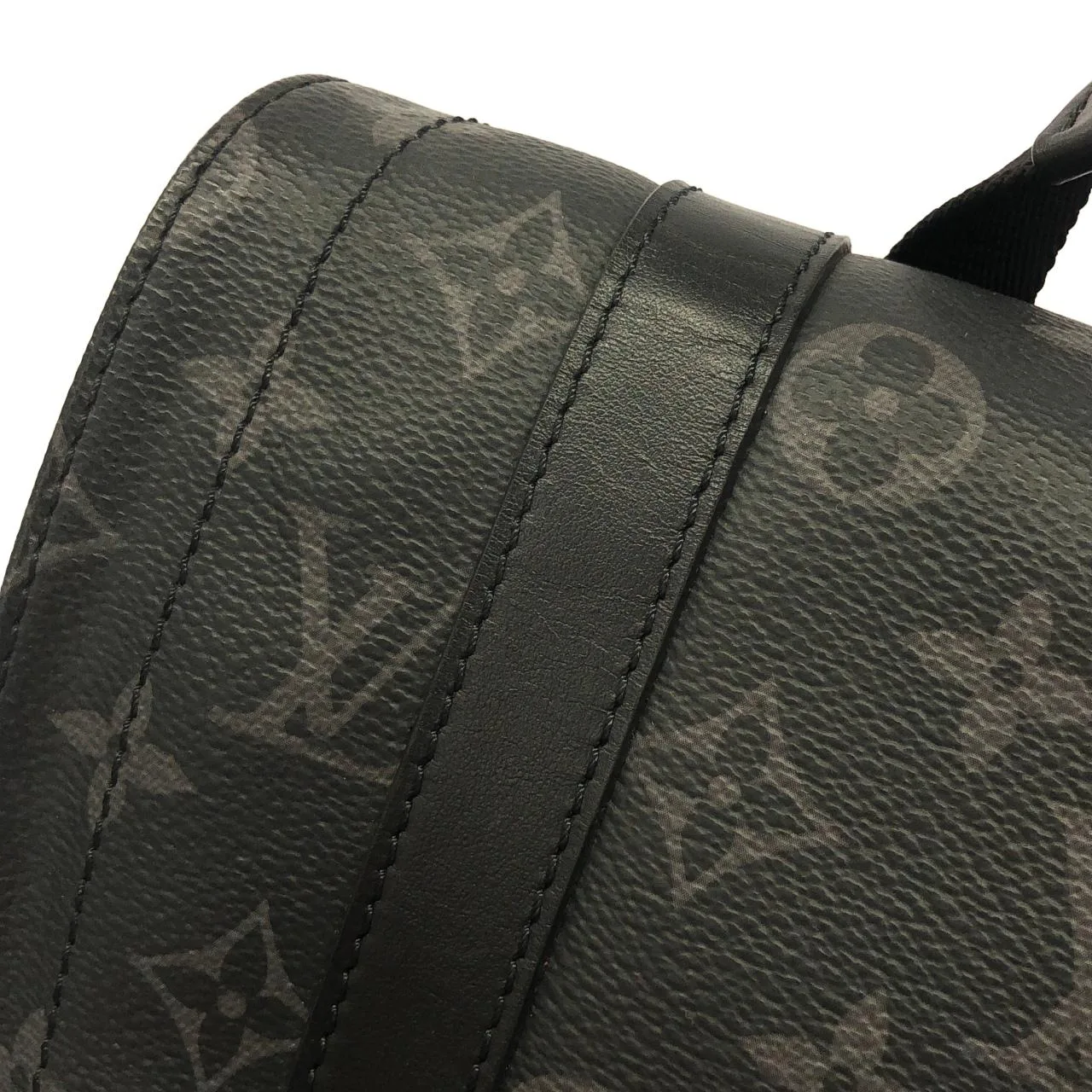 LOUIS VUITTON Christopher M45419 Backpack Monogram 黑色 Monogram 中古品A - 縮圖 5