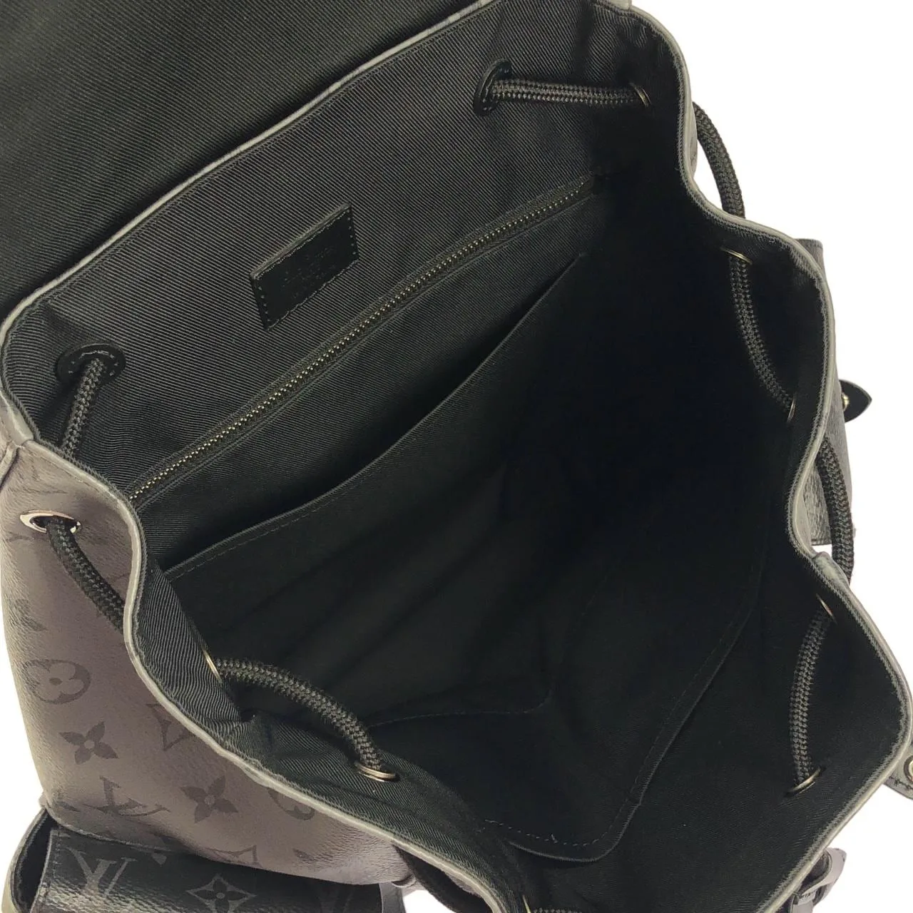 LOUIS VUITTON Christopher M45419 Backpack Monogram 黑色 Monogram 中古品A - 縮圖 7