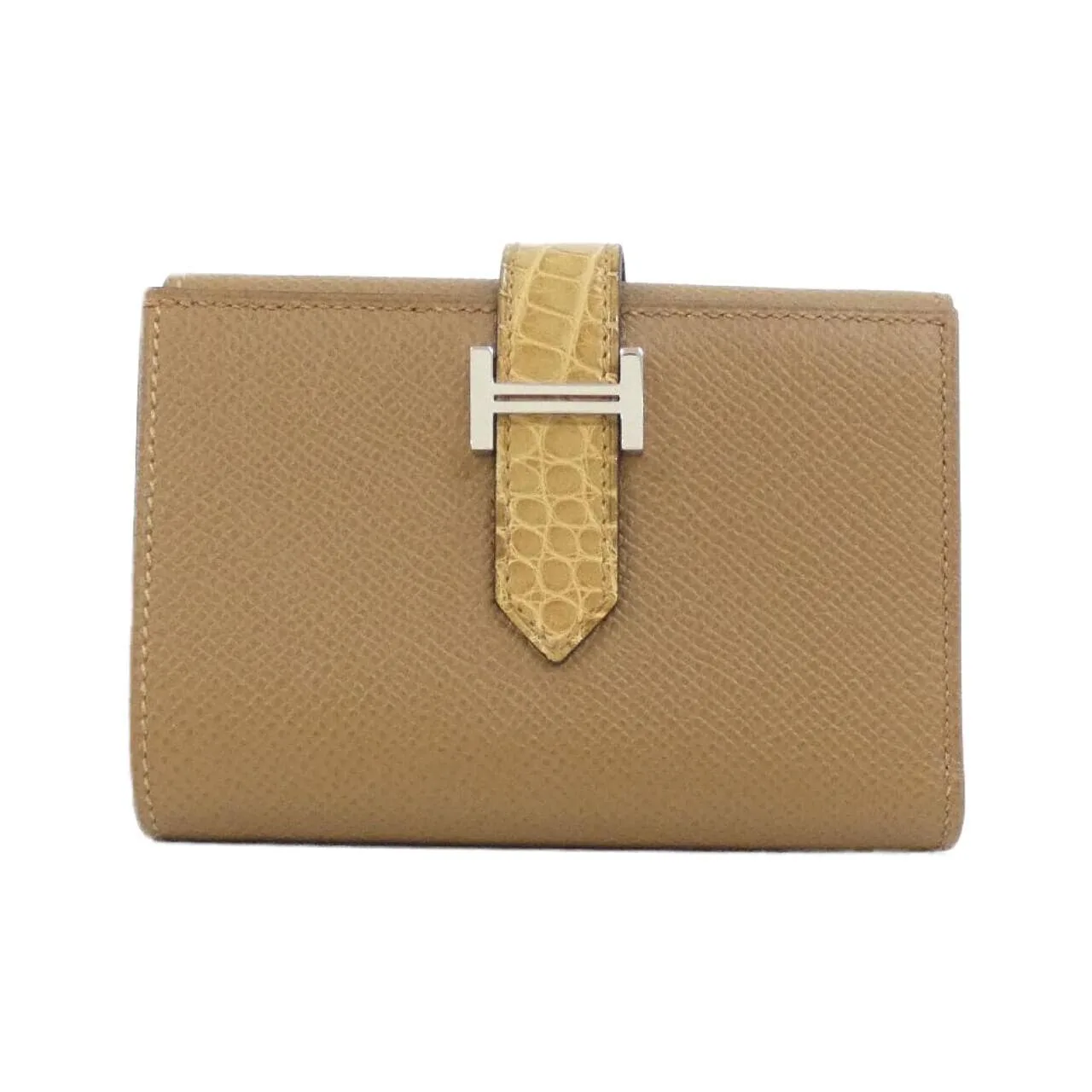 HERMES 082388CK Wallet Epsom Black