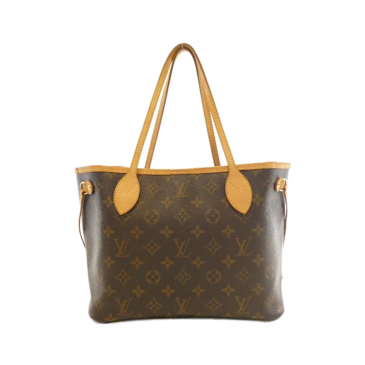 LOUIS VUITTON Neverfull P00300 Tote Monogram 黑色 Monogram 中古品A - 縮圖 2