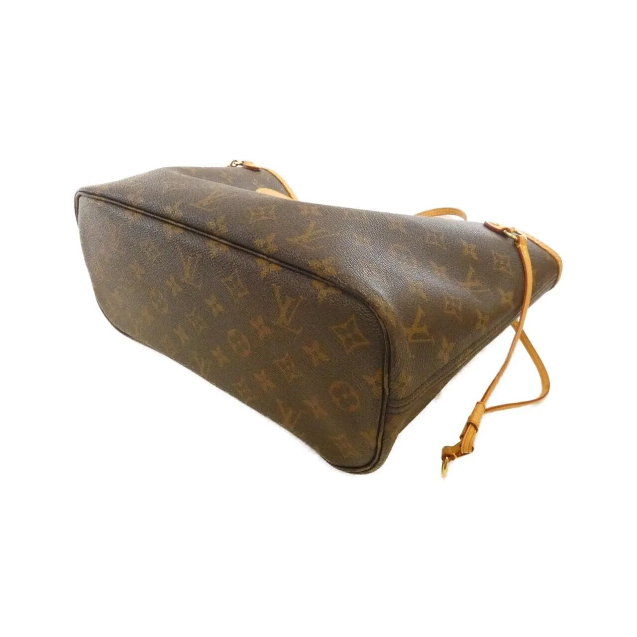 LOUIS VUITTON Neverfull P00300 Tote Monogram 黑色 Monogram 中古品A - 縮圖 3