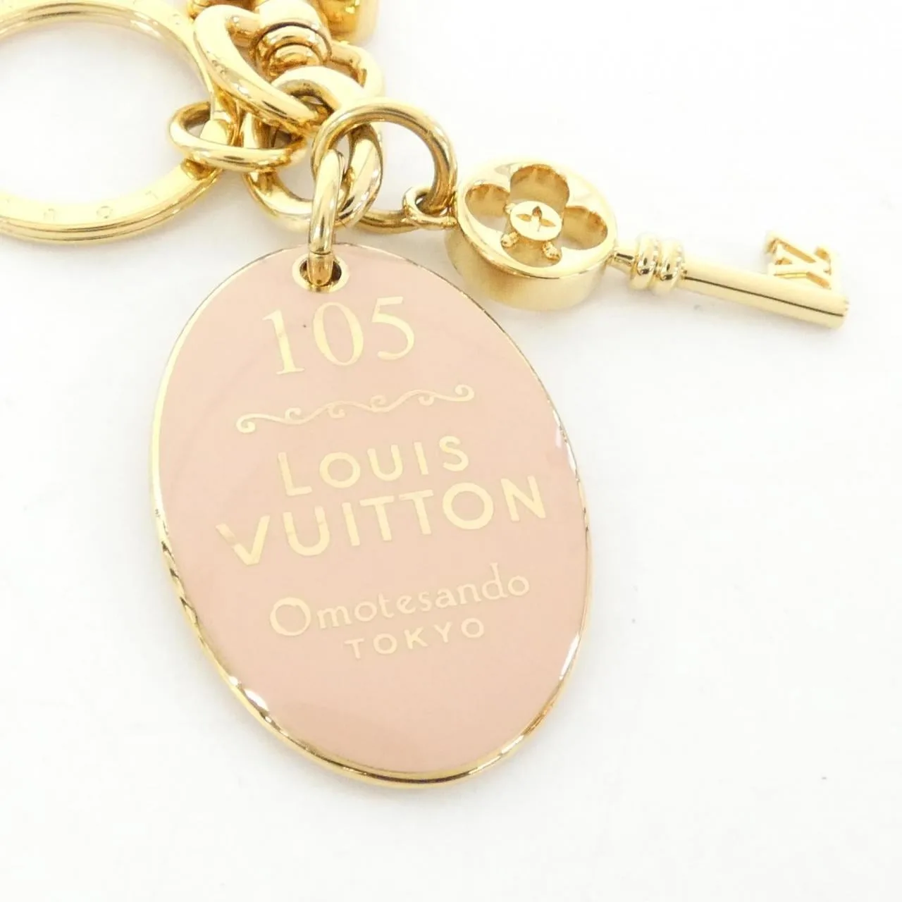 LOUIS VUITTON M66487 Key Case 黑色 中古品A - 縮圖 2