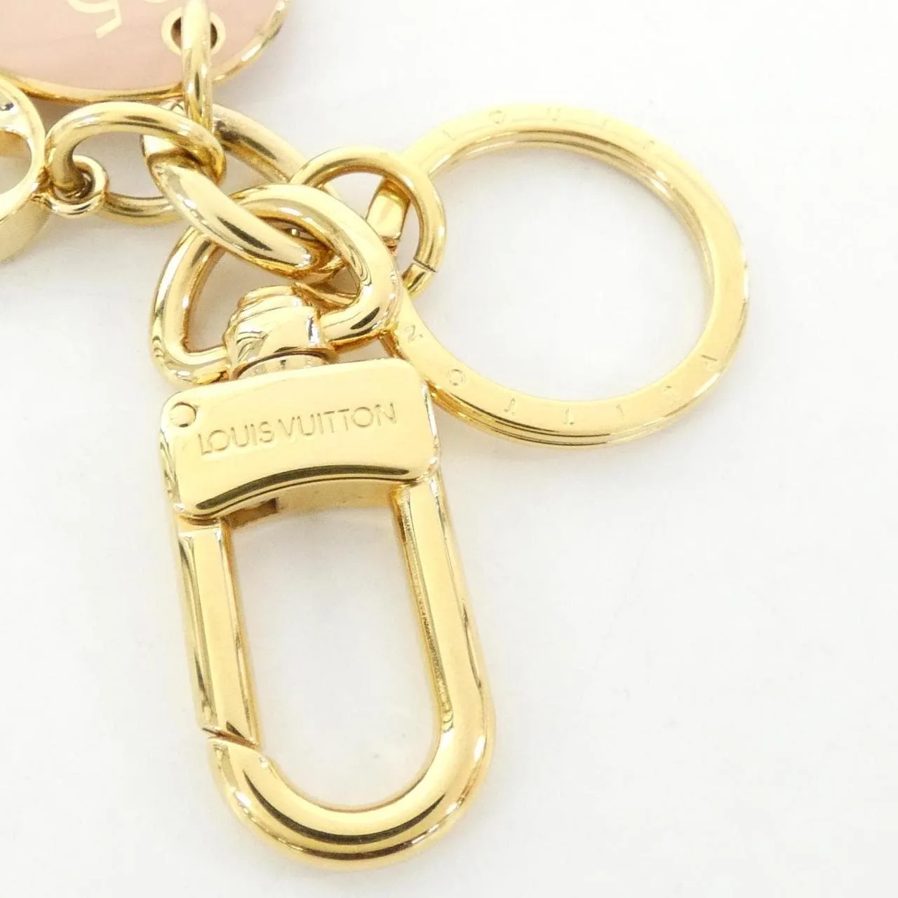 LOUIS VUITTON M66487 Key Case 黑色 中古品A - 縮圖 3