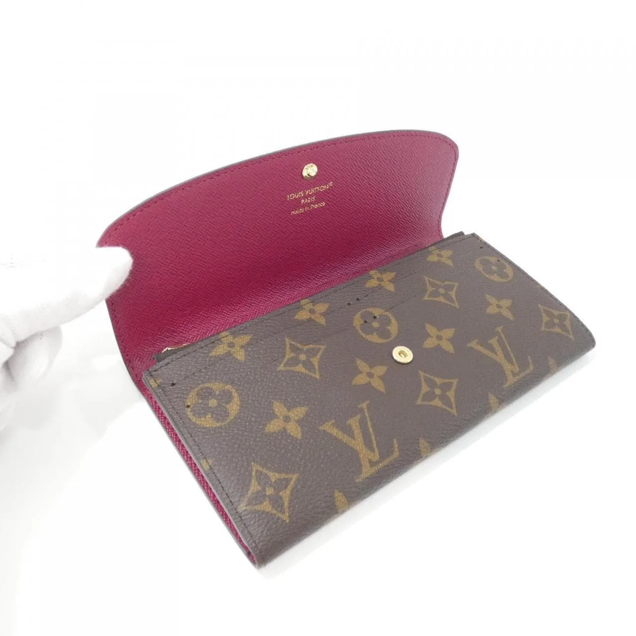 LOUIS VUITTON M60697 Wallet Monogram Black Monogram Rank A - Thumbnail 4