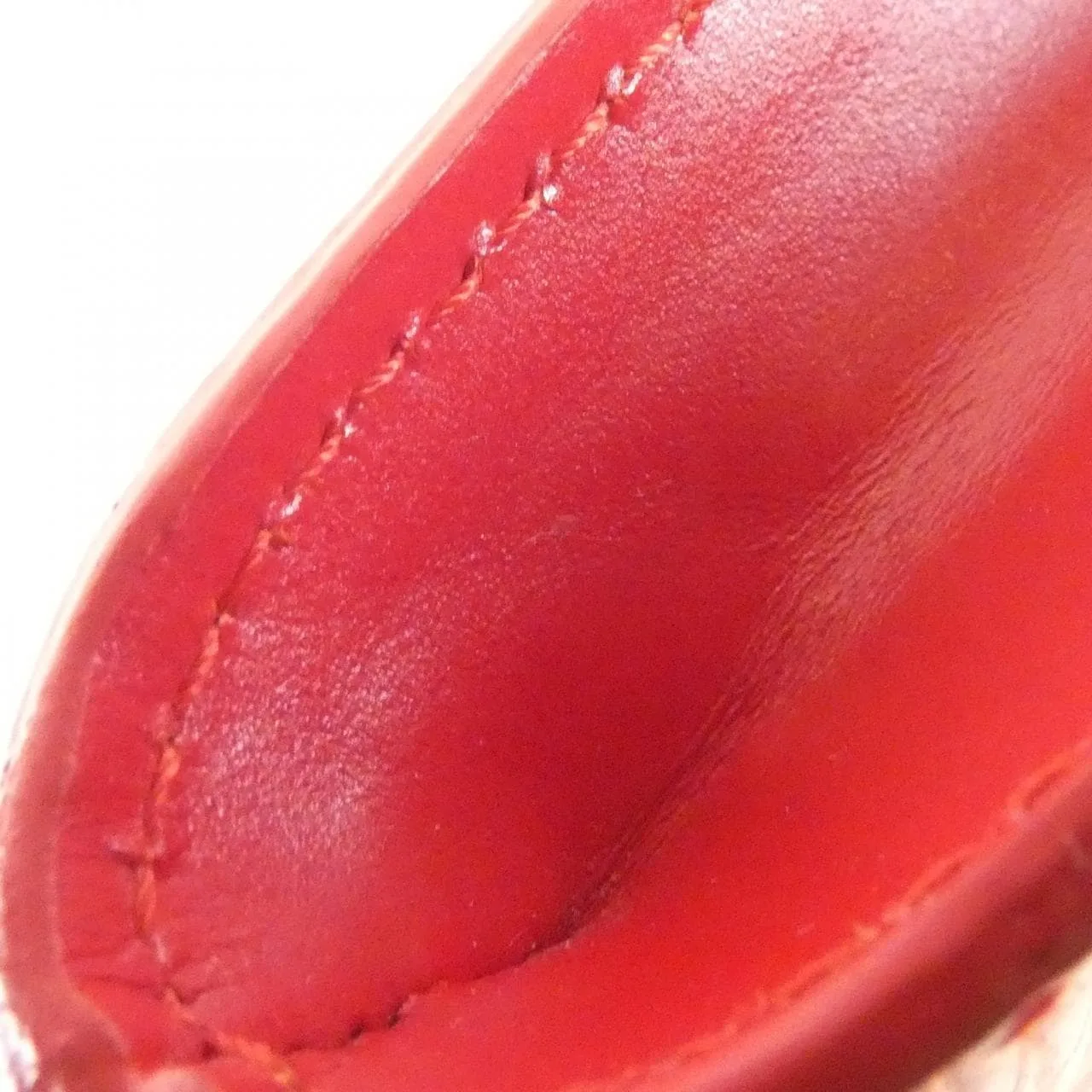 LOUIS VUITTON Pochette M5294E Pochette Epi Rouge Epi Rank A - Thumbnail 6