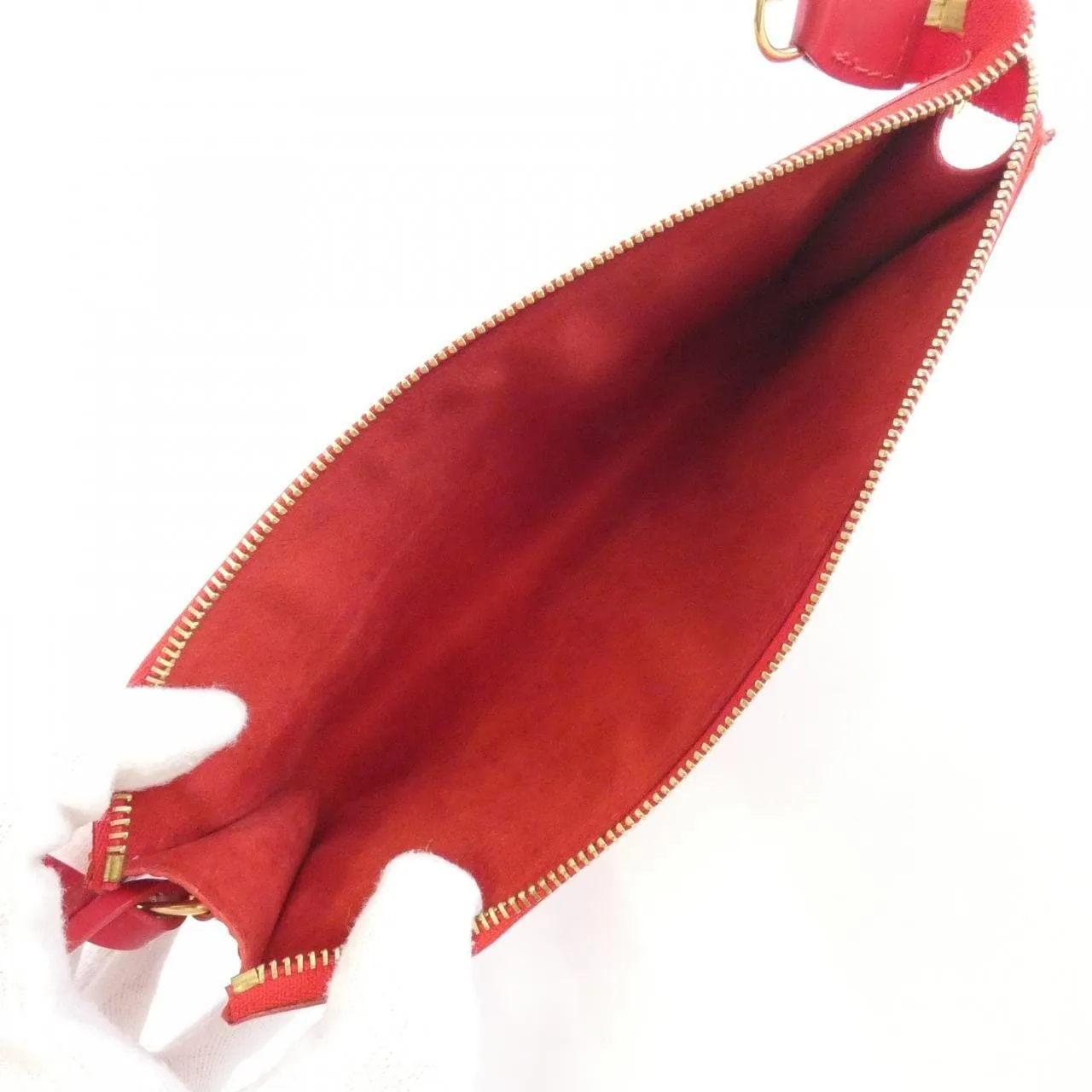 LOUIS VUITTON Pochette M5294E Pochette Epi Rouge Epi Rank A - Thumbnail 8