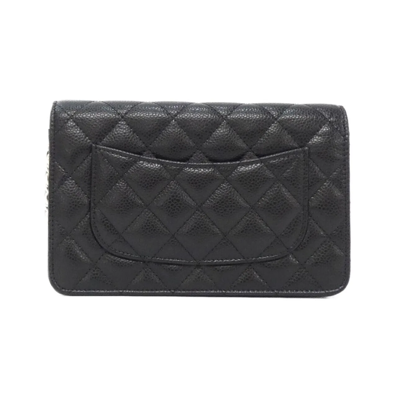 CHANEL Timeless Classic AP0250 Wallet Grained Calfskin 黑色 荔枝紋牛皮 中古品A - 縮圖 2