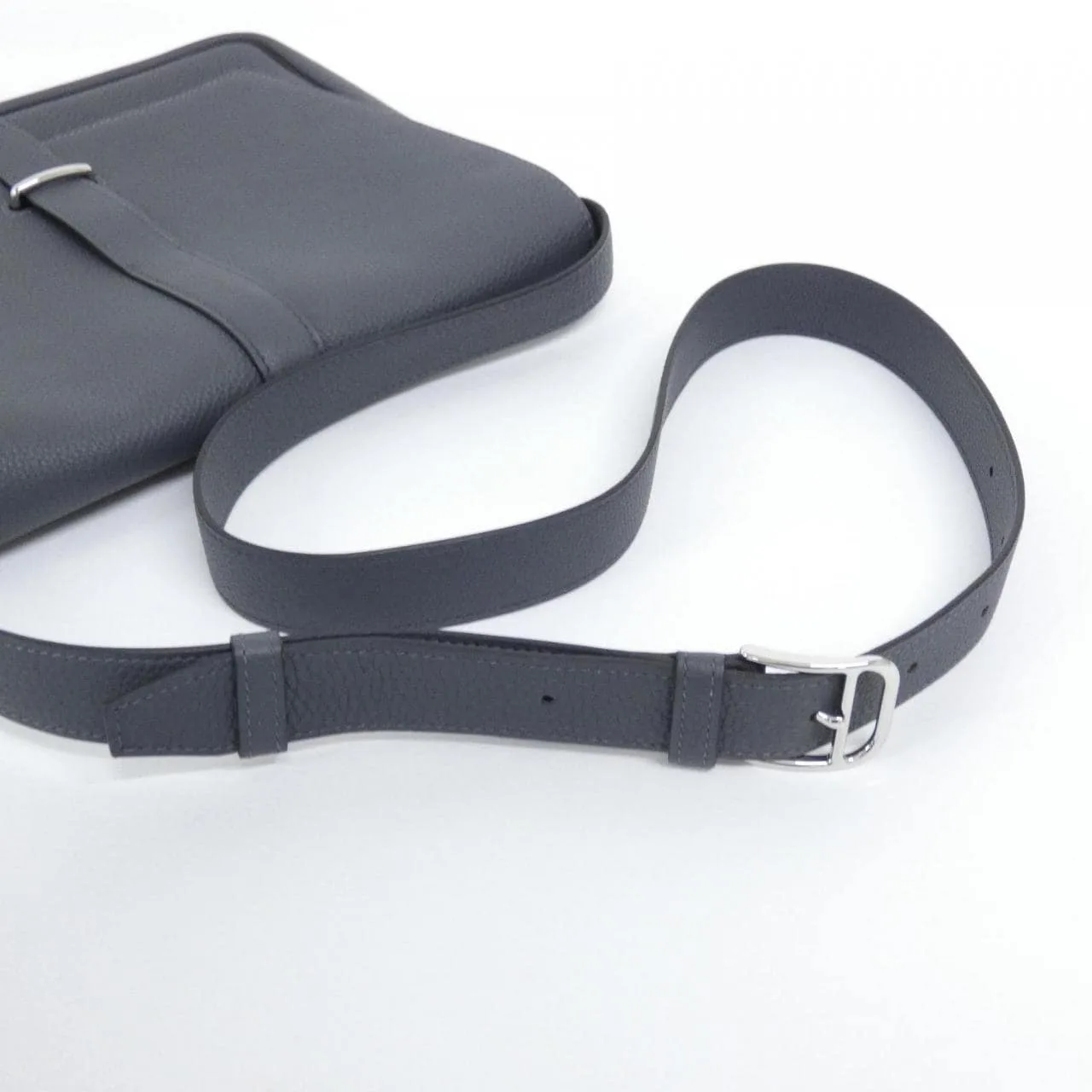 HERMES 082119CK Bag Togo Black Togo Leather - Thumbnail 5