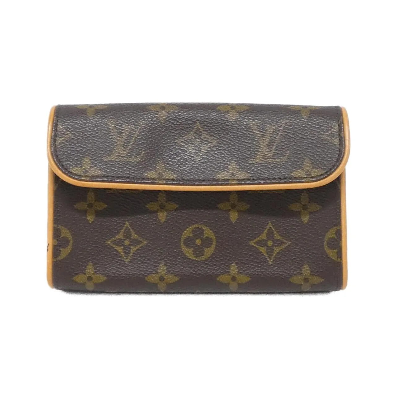 LOUIS VUITTON Pochette M51855+M67303 Belt Monogram Black