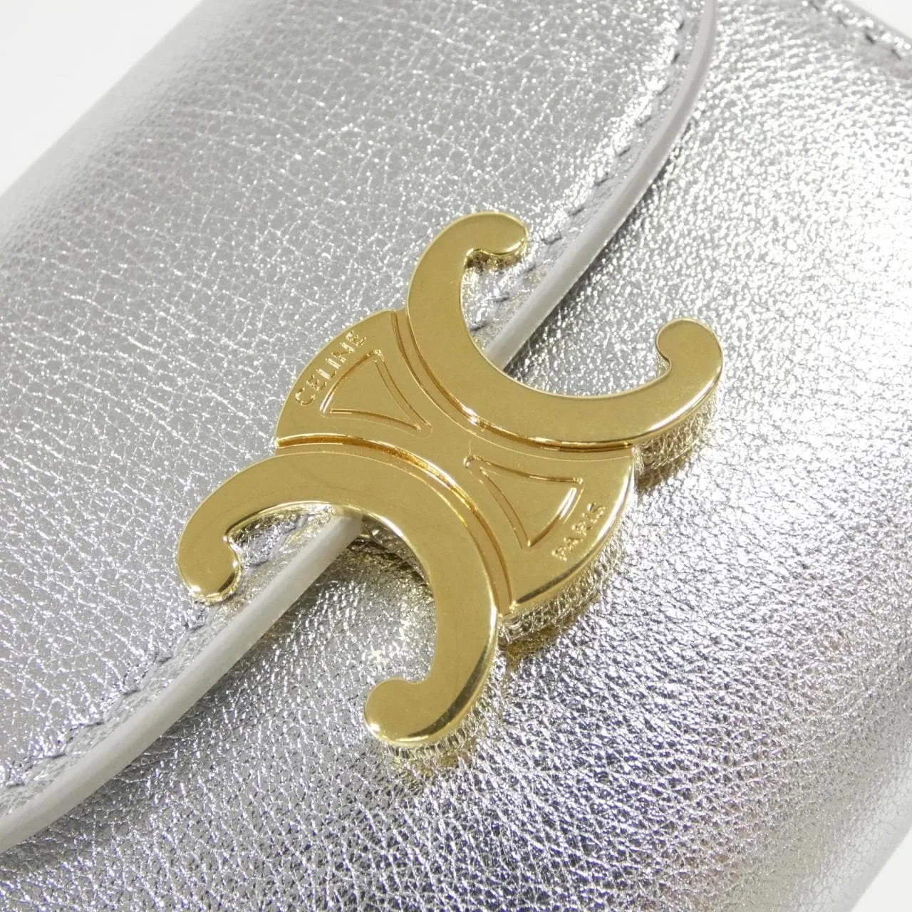 CELINE 10D783FD1 Wallet 黑色 中古品A - 縮圖 4