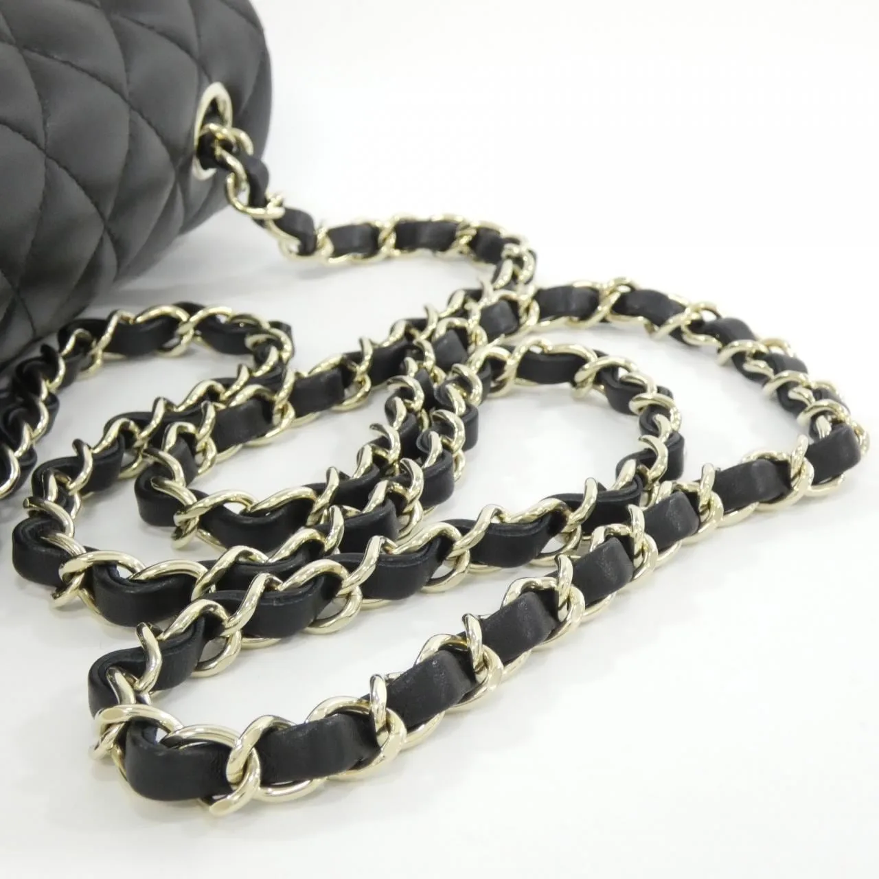 CHANEL Boy Chanel 69900 Shoulder Lambskin Black Lambskin Rank A - Thumbnail 5