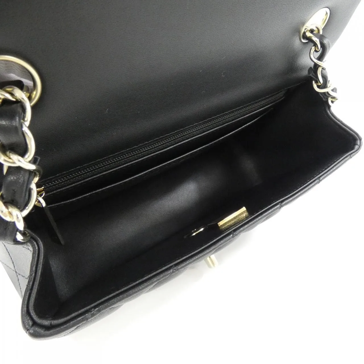 CHANEL Boy Chanel 69900 Shoulder Lambskin Black Lambskin Rank A - Thumbnail 6