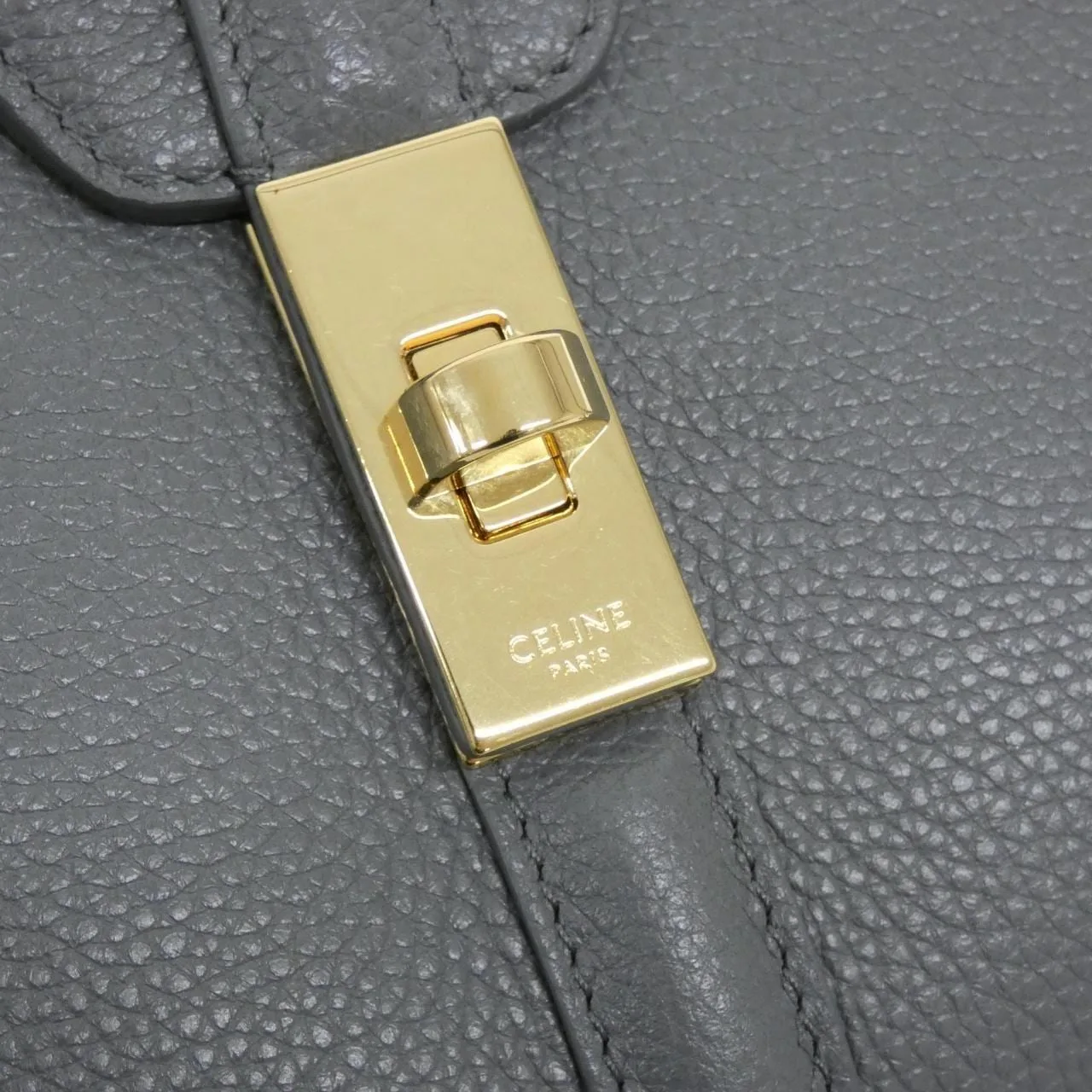 CELINE 16 188003BF8 Handbag 黑色 中古品A - 縮圖 5