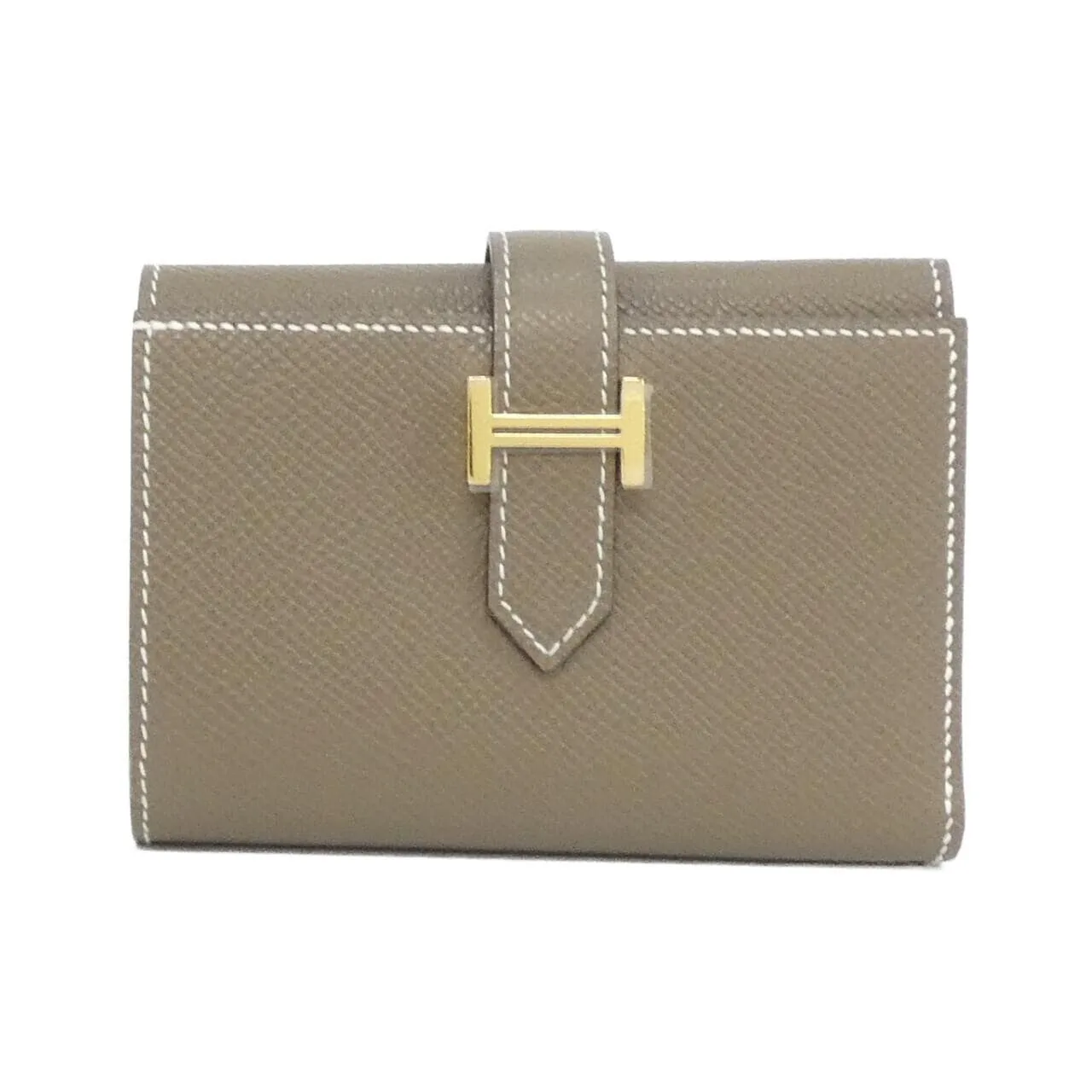 HERMES 082875CC Wallet Epsom Etoupe