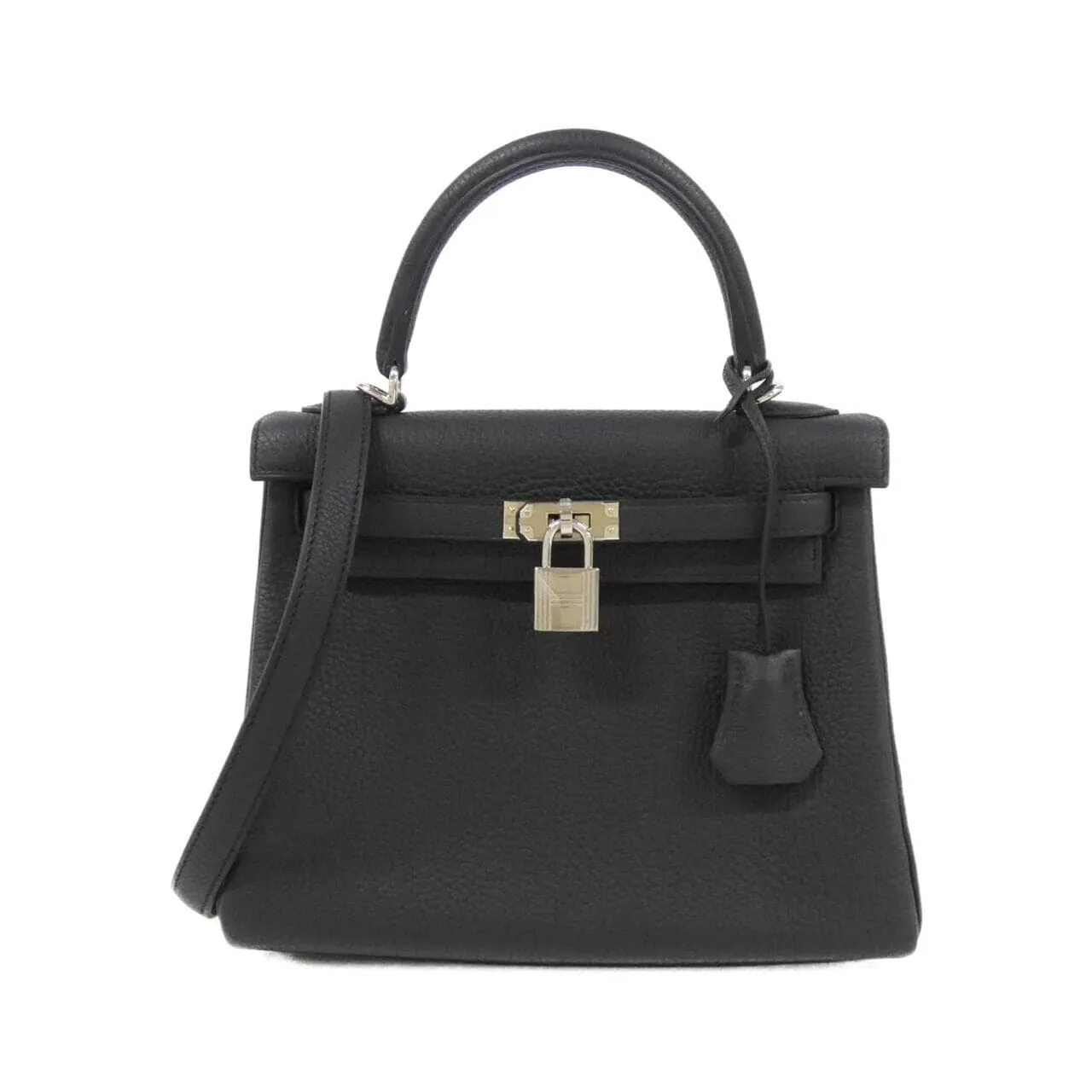 HERMES Kelly 044624CK Handbag Togo Black