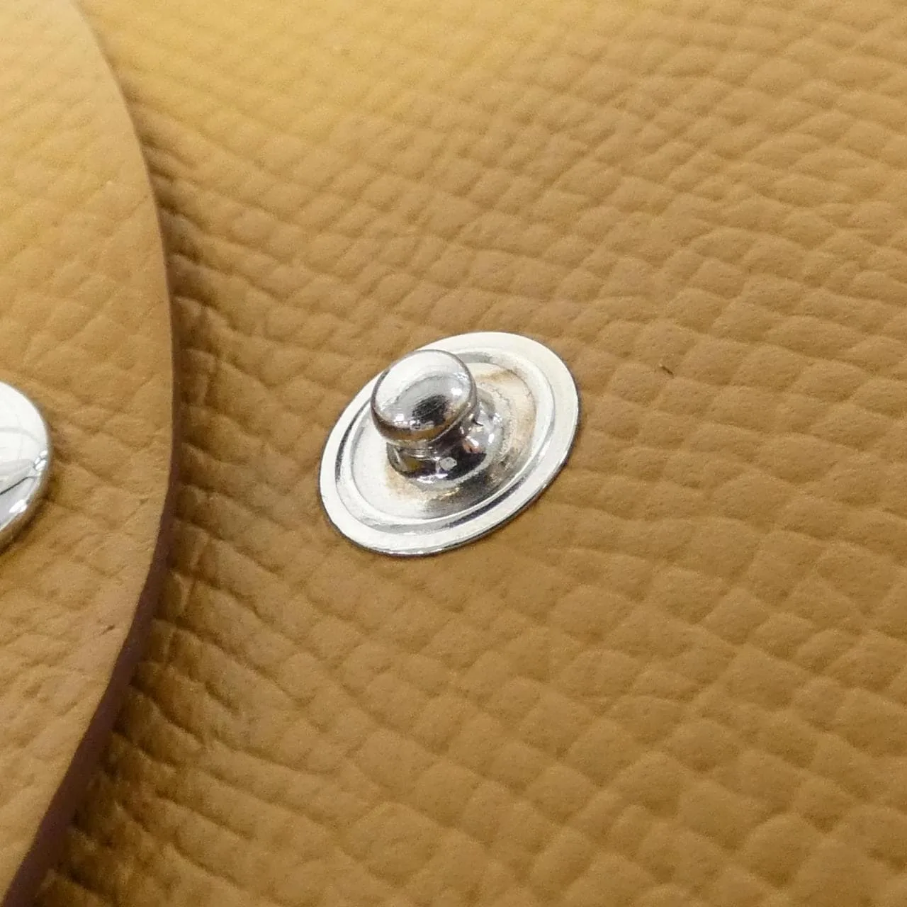 HERMES 083035CK Coin Case Epsom Black Epsom Leather Rank A - Thumbnail 6