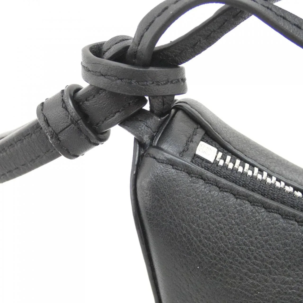 LOEWE Hammock A538G13X01 Shoulder Black Rank A - Thumbnail 5