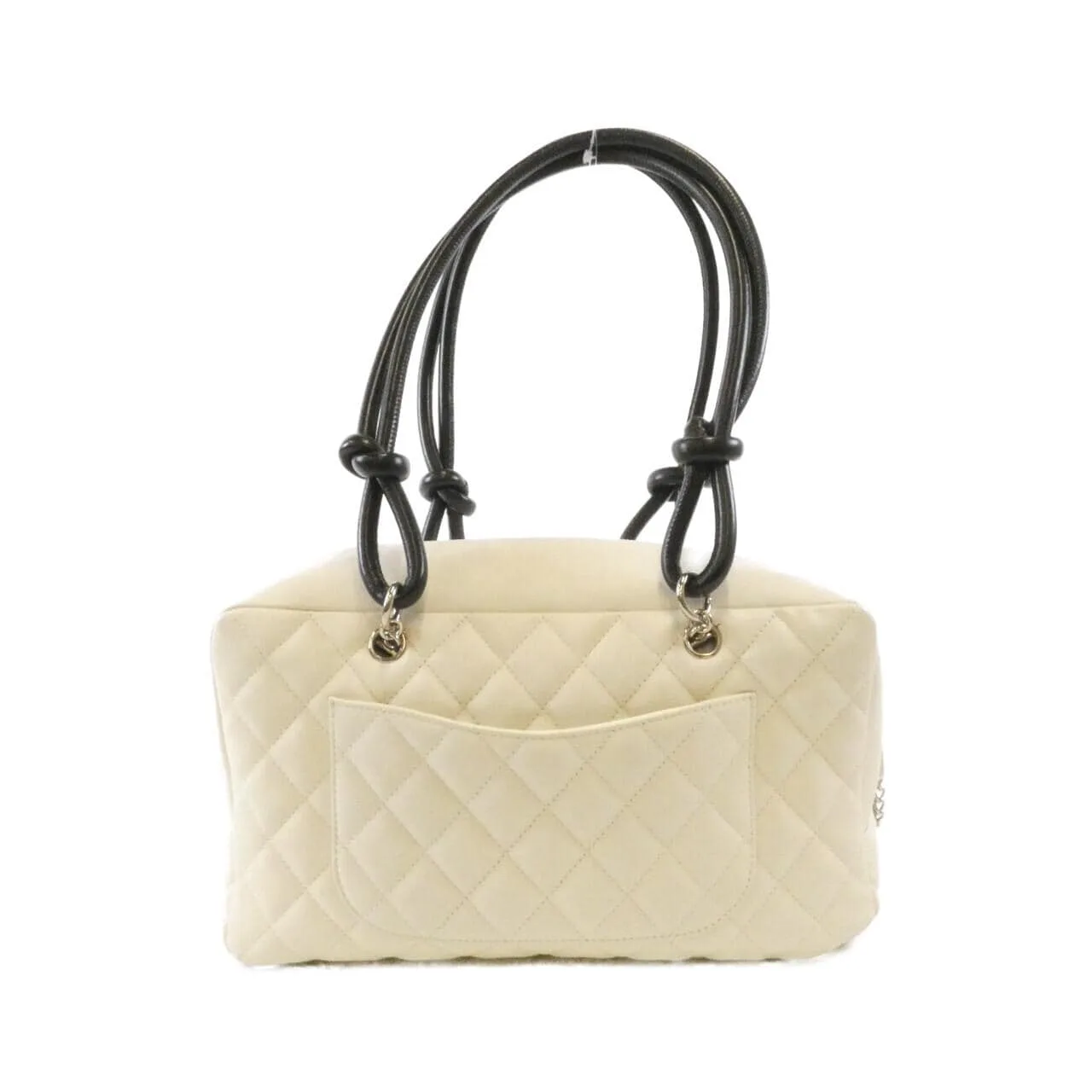 CHANEL Cambon 25171 Shoulder Black Rank B - Thumbnail 2