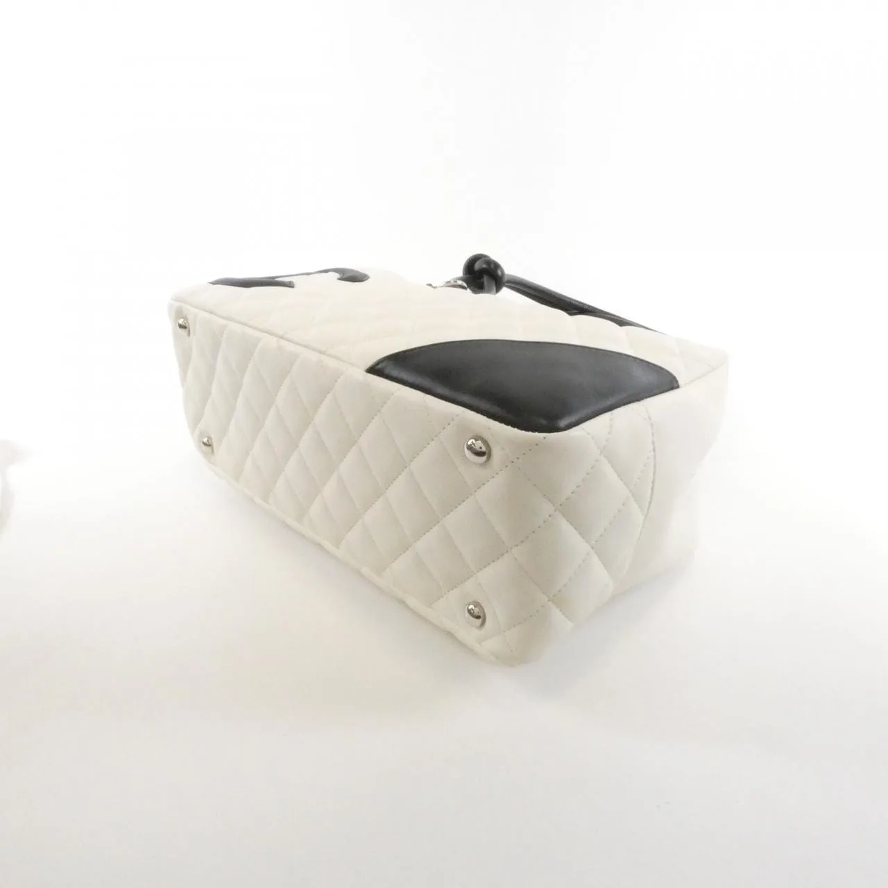 CHANEL Cambon 25171 Shoulder Black Rank B - Thumbnail 3