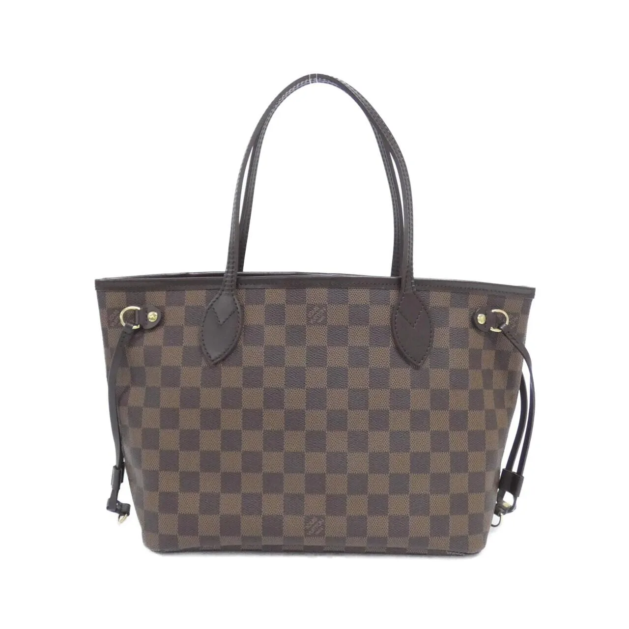 LOUIS VUITTON Neverfull N51109 Tote Damier Black