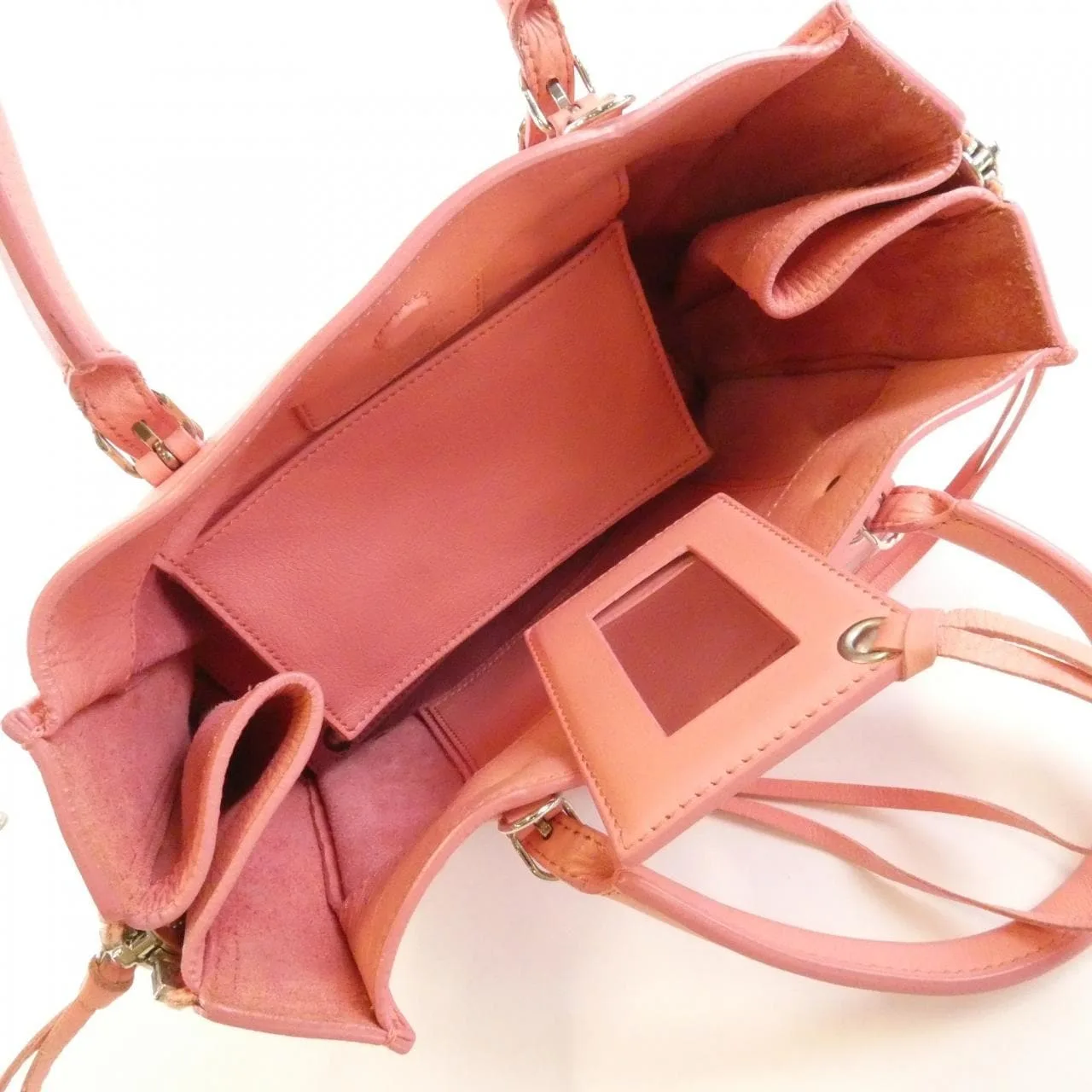 BALENCIAGA 305572 DBC6N Handbag Leather