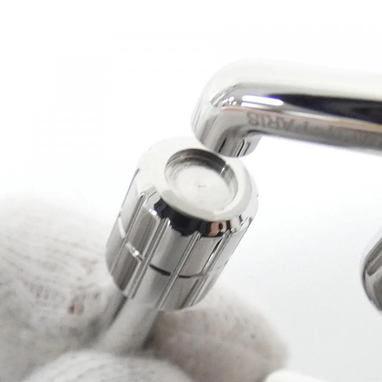 HERMES 077245FJ Key Case Silver Rank A - Thumbnail 4