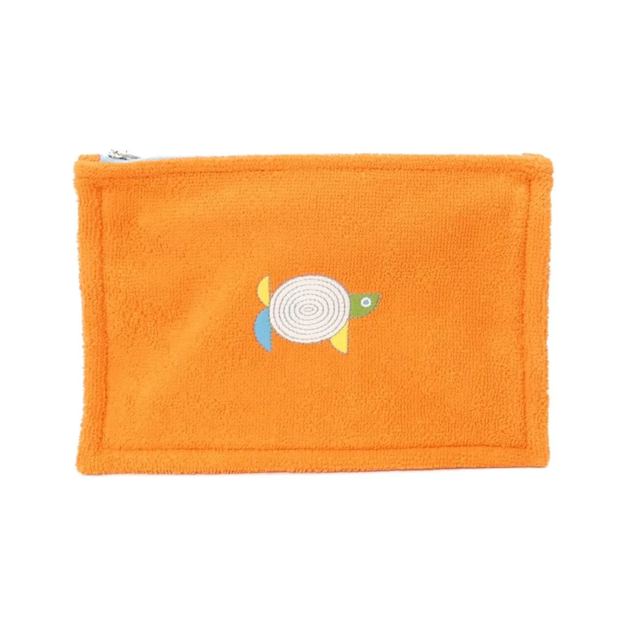 HERMES 104005M Pouch Orange