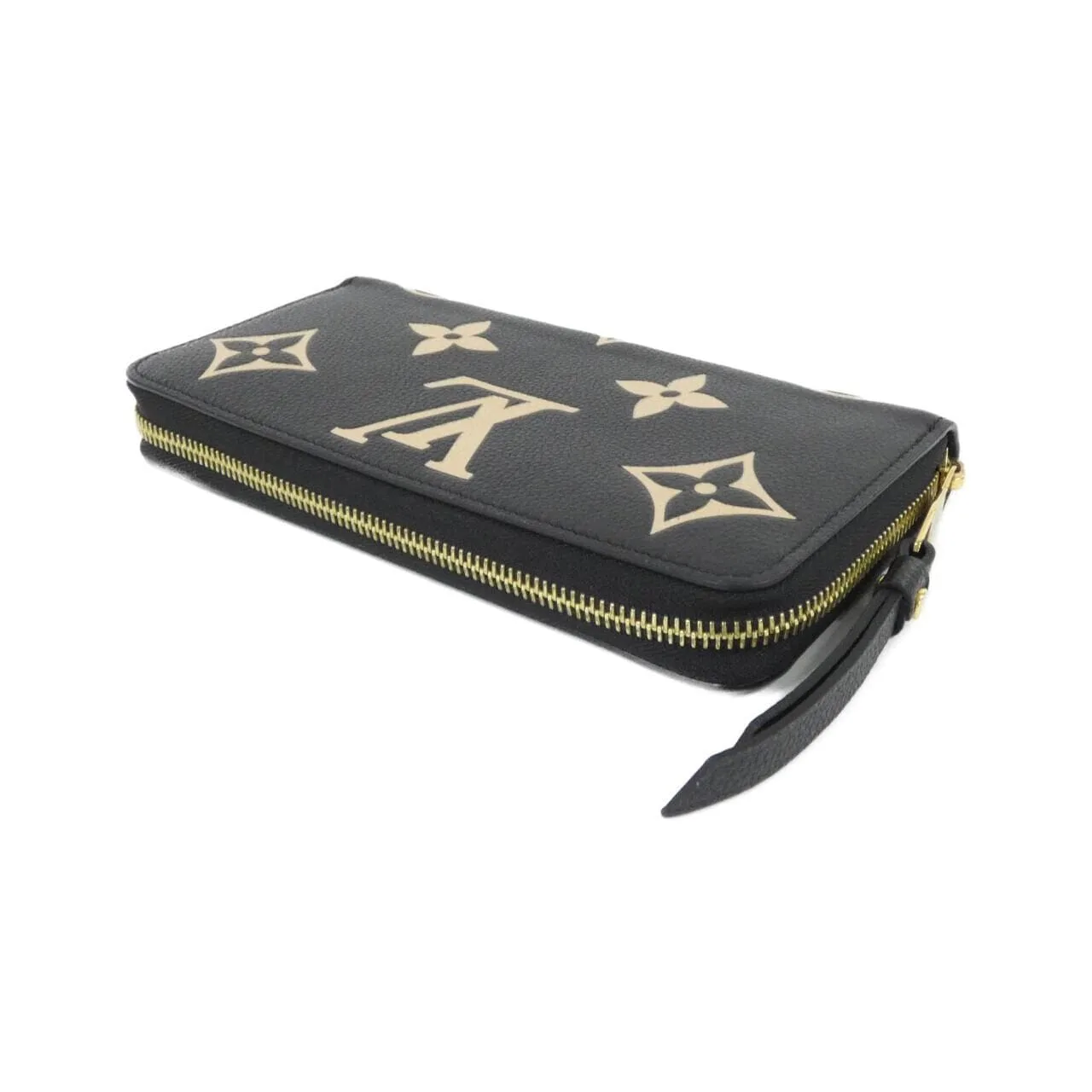 LOUIS VUITTON M80481 Wallet Monogram 黑色 Monogram 中古品A - 縮圖 2