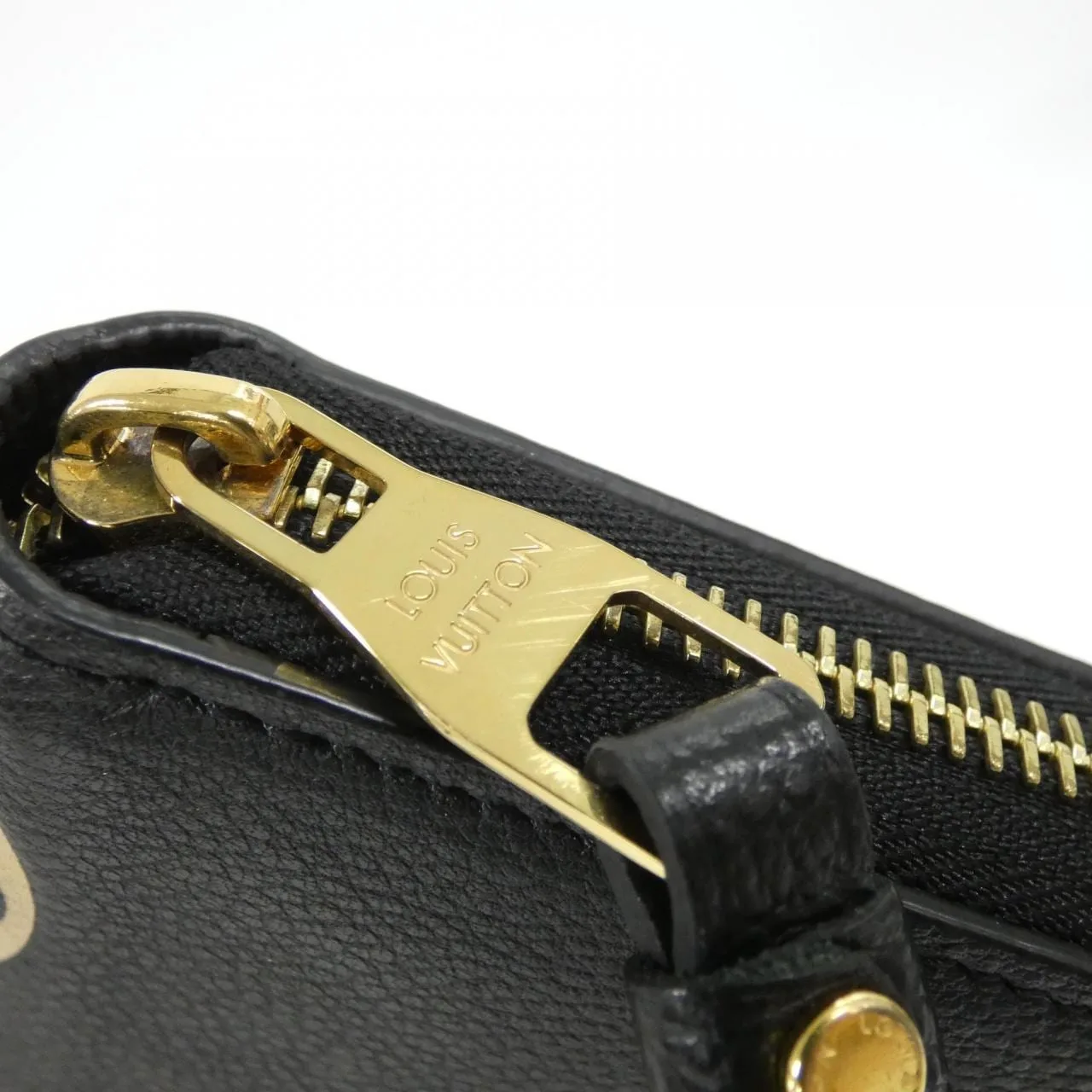 LOUIS VUITTON M80481 Wallet Monogram 黑色 Monogram 中古品A - 縮圖 4