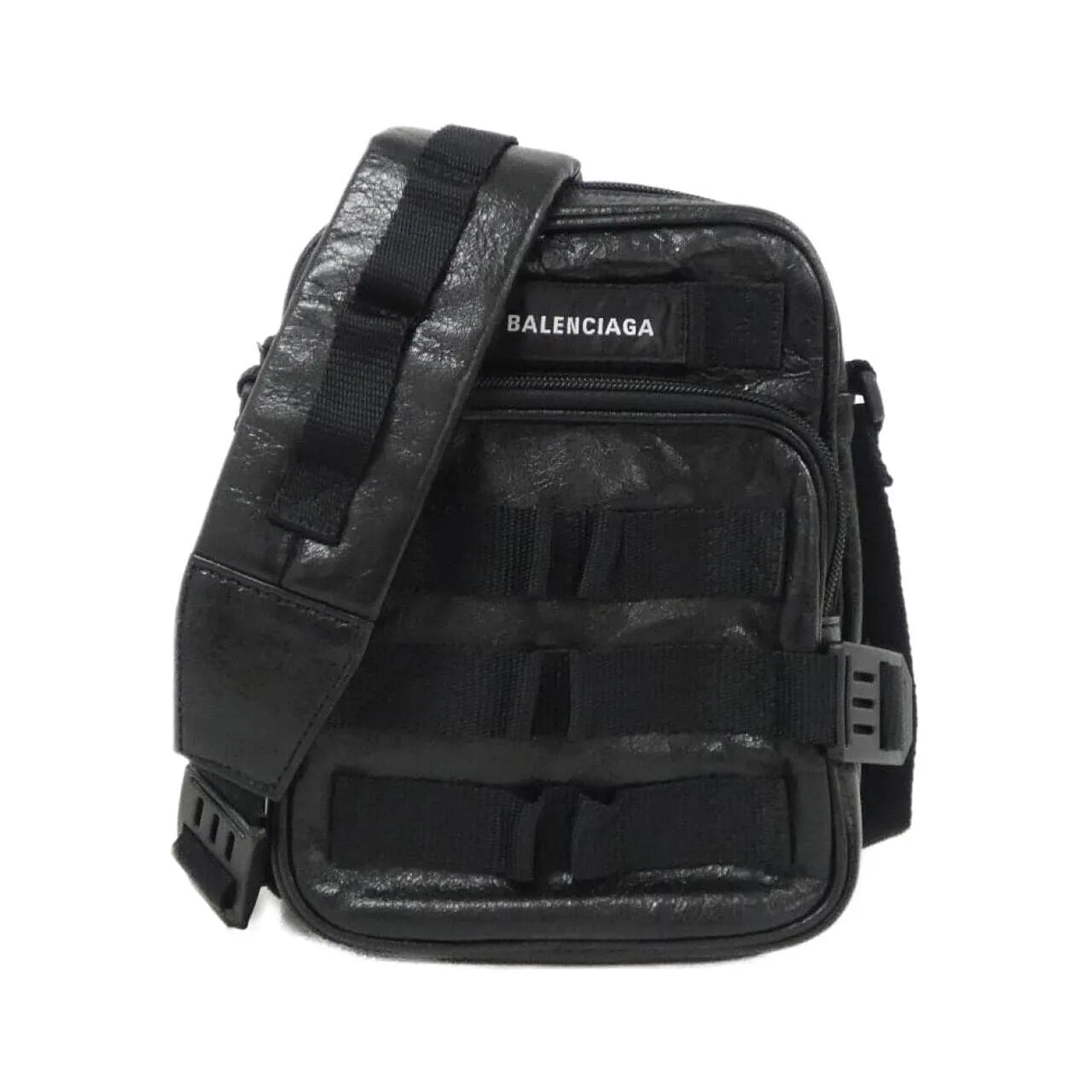 BALENCIAGA 715852 1VGI7 Shoulder Lambskin Black