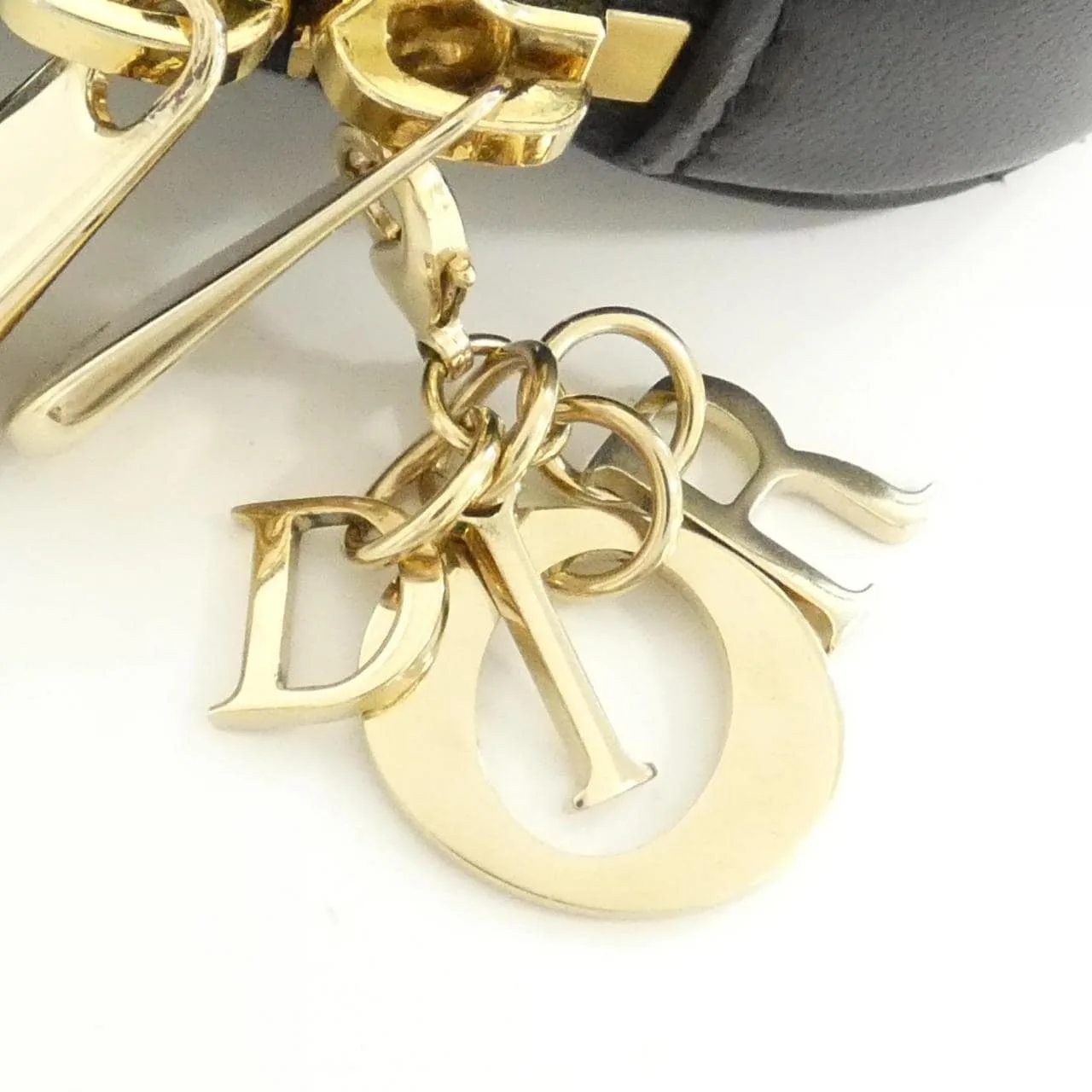 DIOR Lady Dior S0872ONMJ Wallet Lambskin 黑色 羊皮 中古品A - 縮圖 4