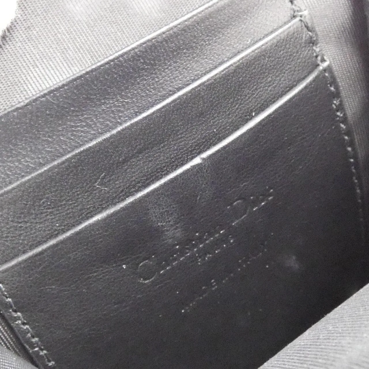 DIOR Lady Dior S0872ONMJ Wallet Lambskin 黑色 羊皮 中古品A - 縮圖 7