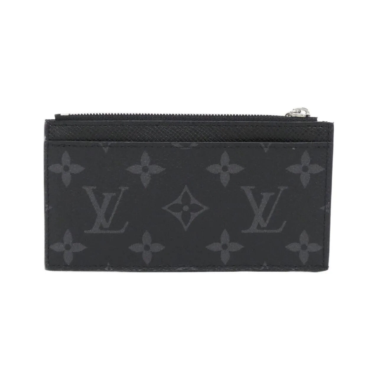 LOUIS VUITTON M30271 Coin Case Canvas Black Canvas Rank A - Thumbnail 2