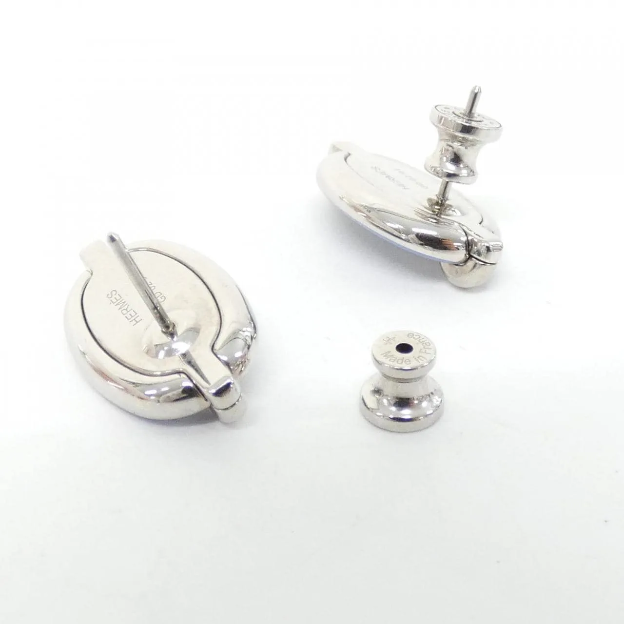 HERMES 100052FP Accessories 藍色 中古品A - 縮圖 4