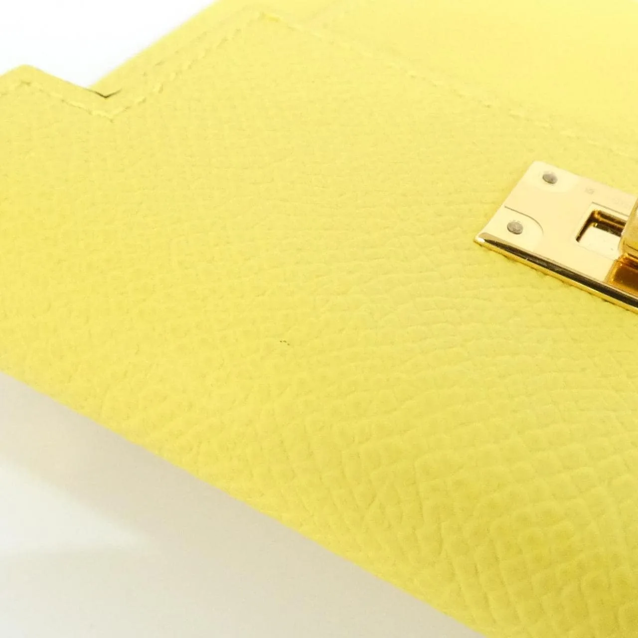 HERMES Kelly 079001CC Wallet Epsom 黑色 Epsom 皮 中古品A - 縮圖 3