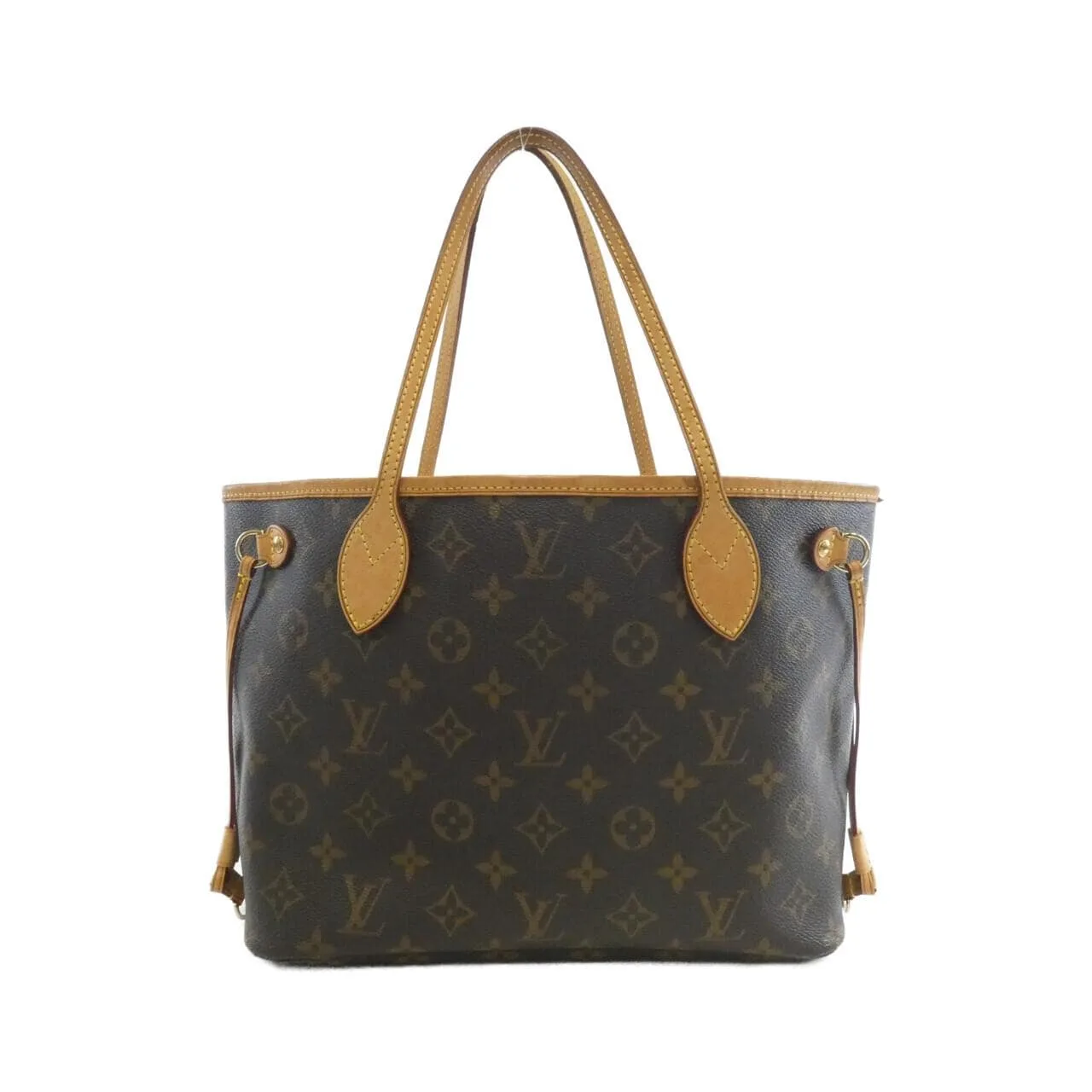 LOUIS VUITTON Neverfull M40155 Tote Monogram Black