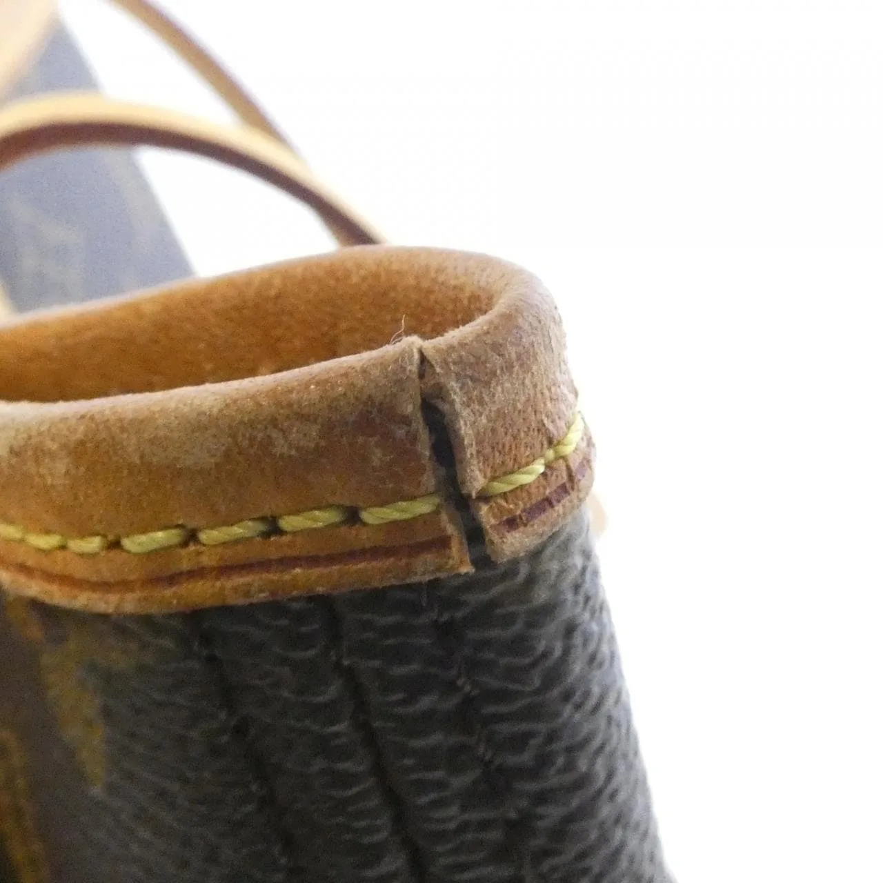 LOUIS VUITTON Neverfull M40155 Tote Monogram 黑色 Monogram 中古品A - 縮圖 4