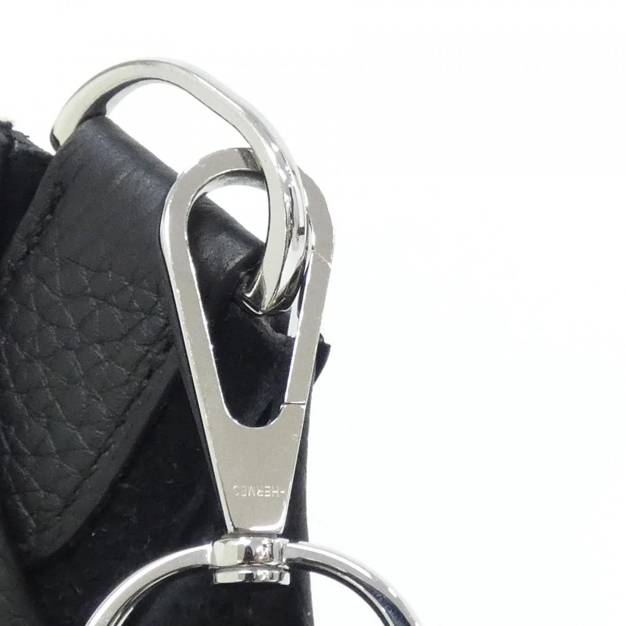 HERMES Evelyne 056277CK Shoulder Clemence Black Clemence Leather Rank A - Thumbnail 6