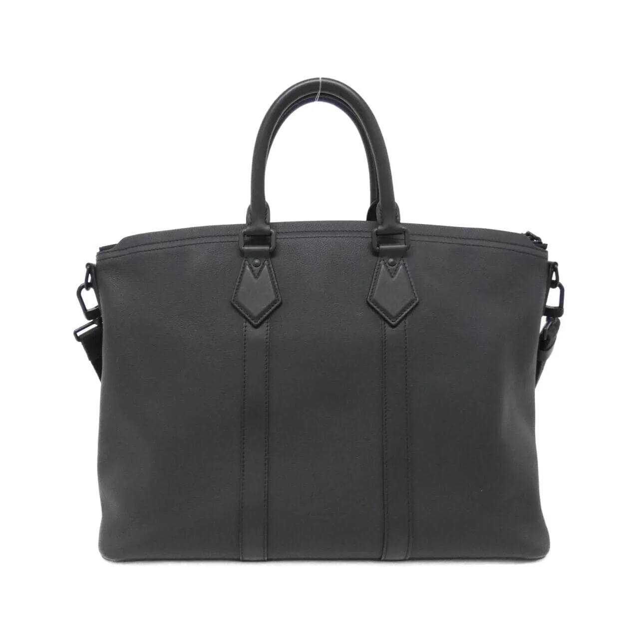 LOUIS VUITTON Lockit M59158 Handbag Lambskin Black Lambskin Rank A - Thumbnail 2