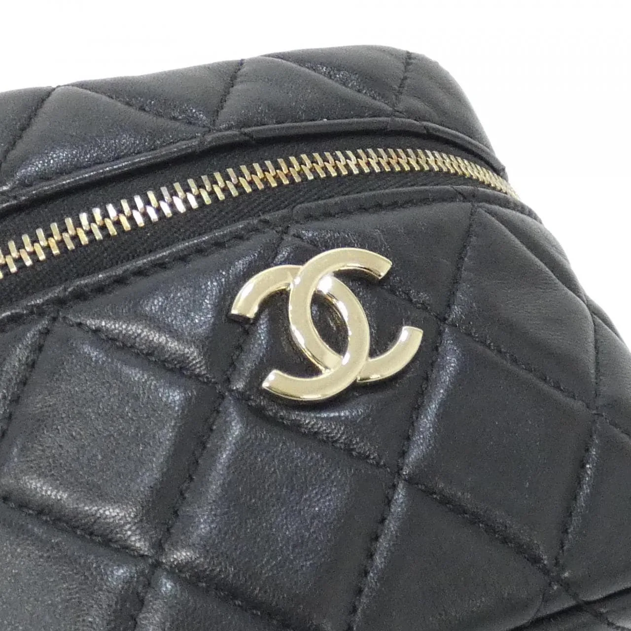 CHANEL Timeless Classic AP2803 Pouch Lambskin Black Lambskin Rank A - Thumbnail 5