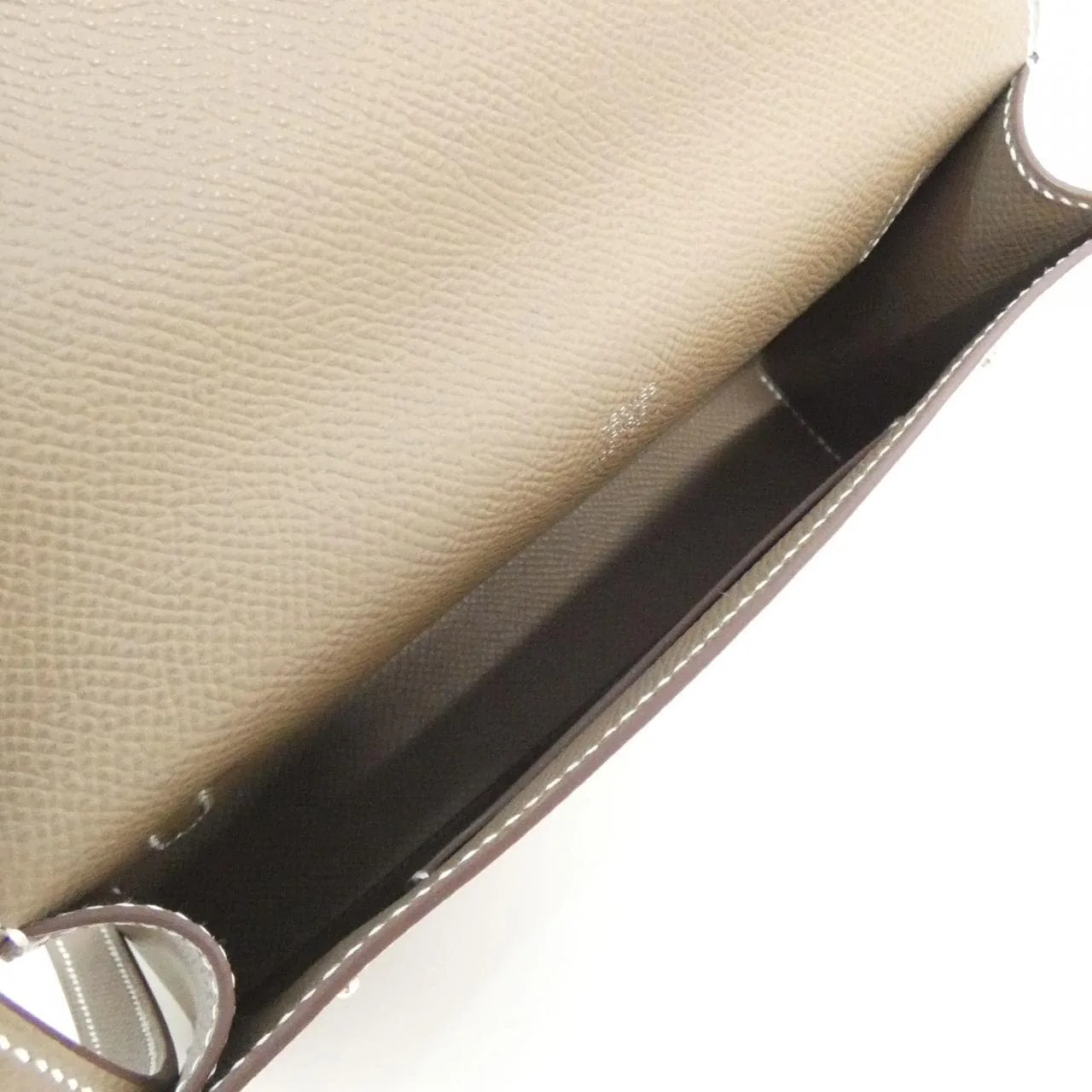 HERMES 085291CK Wallet Epsom Etoupe Epsom Leather Rank A - Thumbnail 6