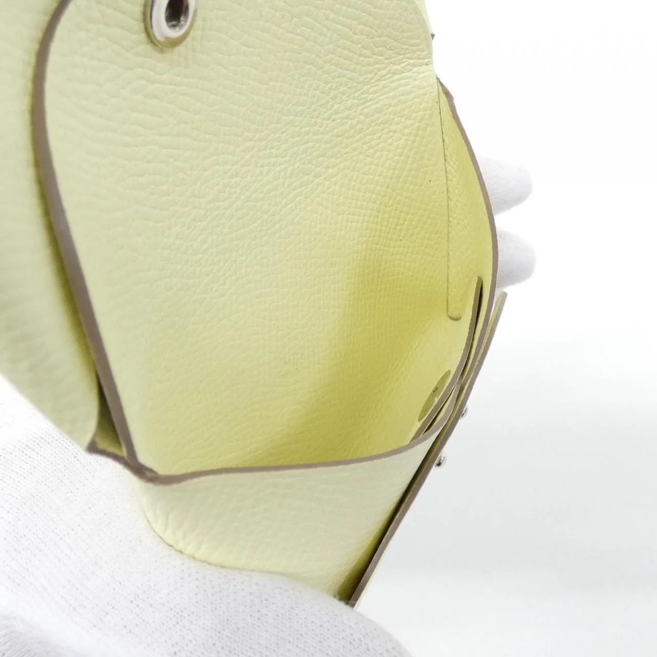 HERMES 083035CK Coin Case Epsom Black Epsom Leather Rank A - Thumbnail 5