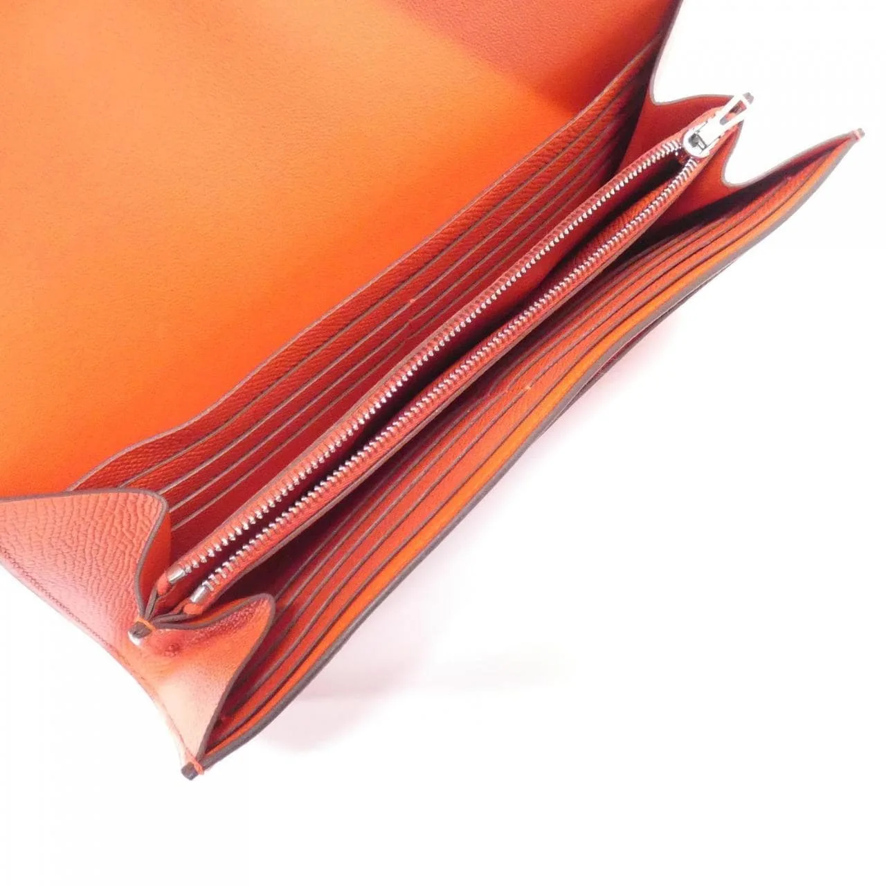 HERMES Constance 070638CK Wallet Epsom 黑色 Epsom 皮 中古品A - 縮圖 7