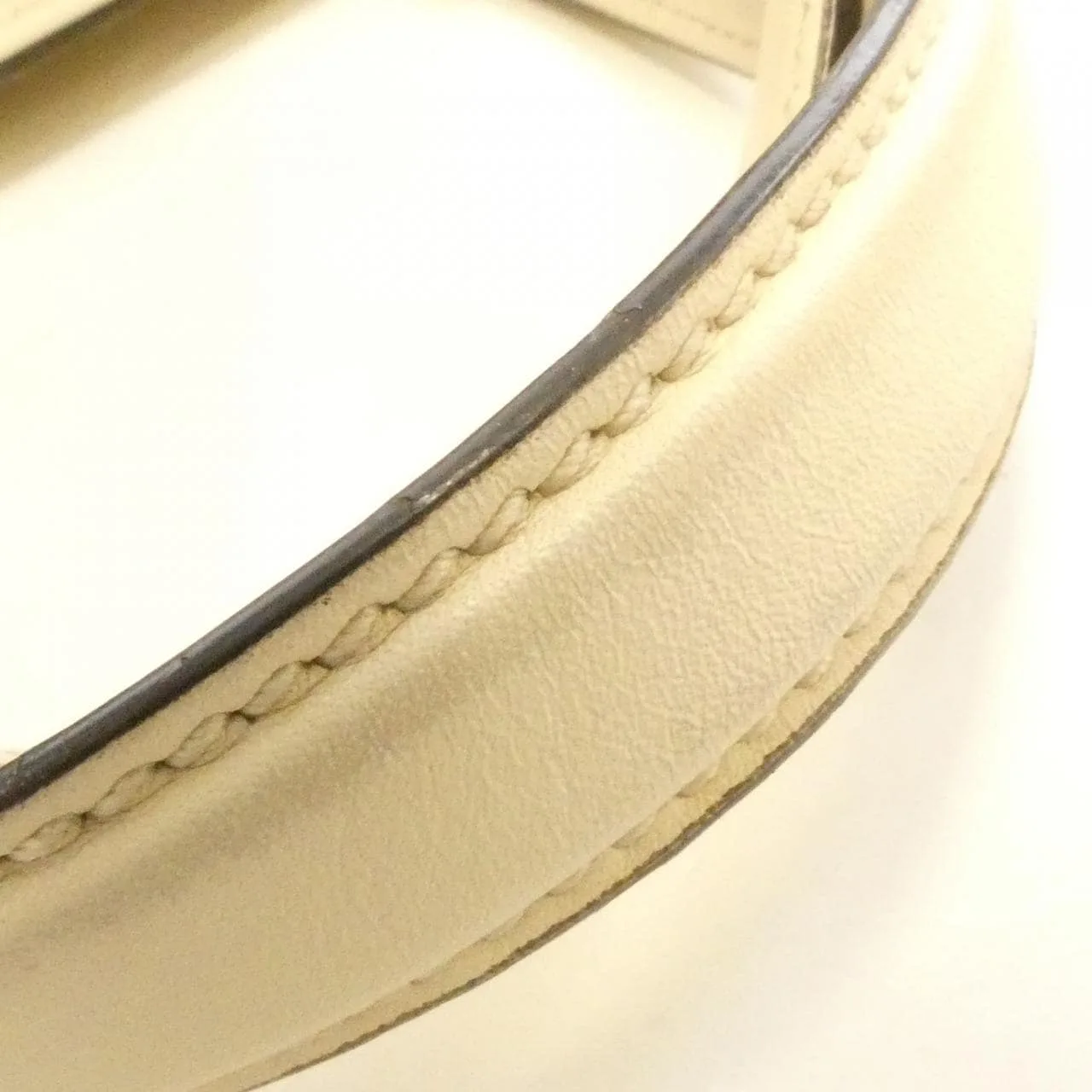 GUCCI 460381 DSVKG Handbag Leather Gold Leather Rank B - Thumbnail 7